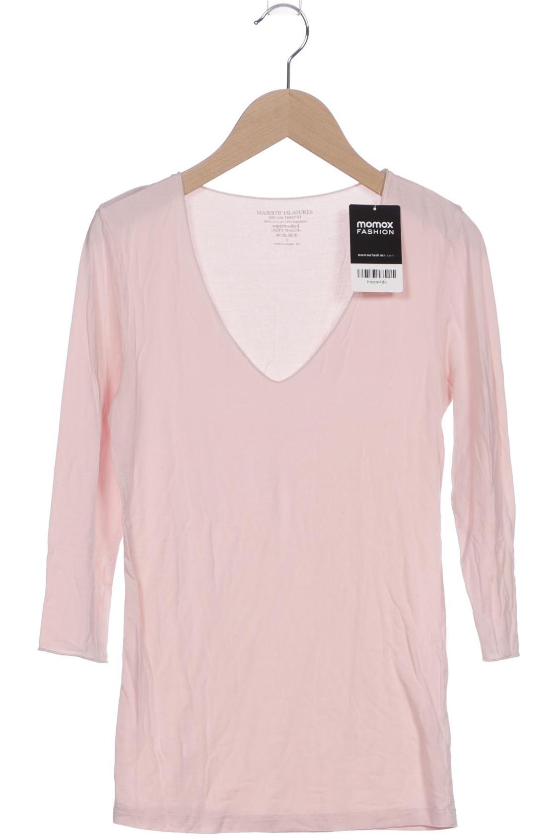 

Majestic Filatures Damen Langarmshirt, pink, Gr. 34
