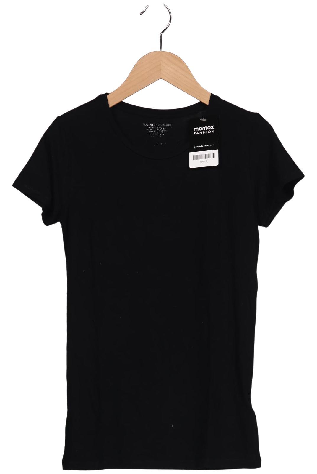 

Majestic Filatures Damen T-Shirt, schwarz, Gr. 38