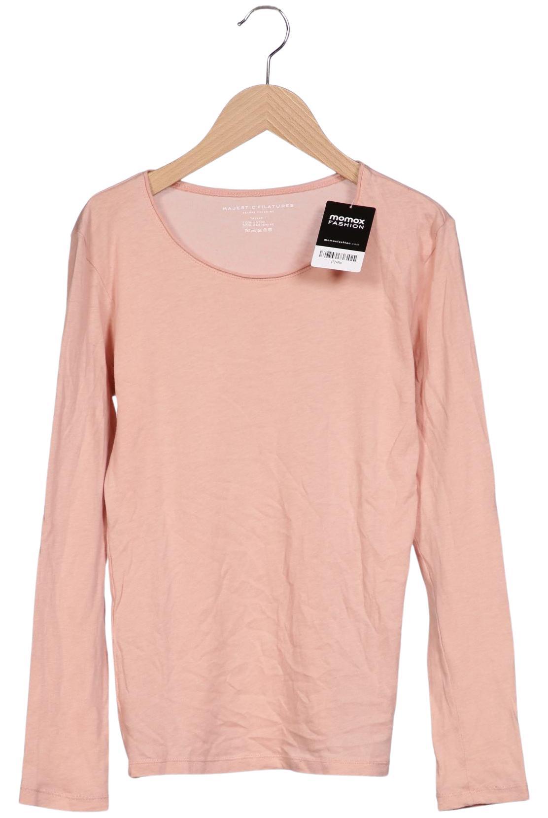 

Majestic Filatures Damen Langarmshirt, pink, Gr. 32