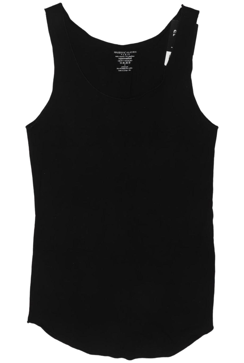 

Majestic Filatures Damen Top, schwarz, Gr. 34