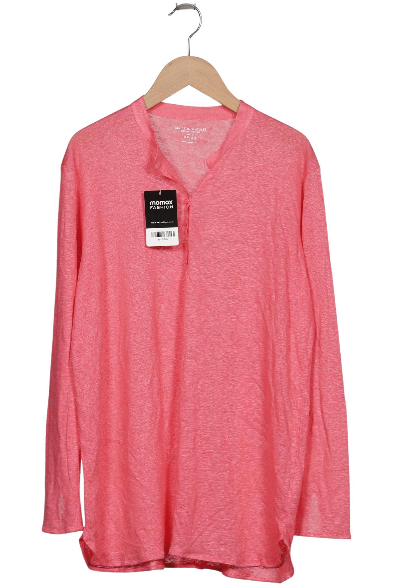 

Majestic Filatures Damen Langarmshirt, pink, Gr. 36