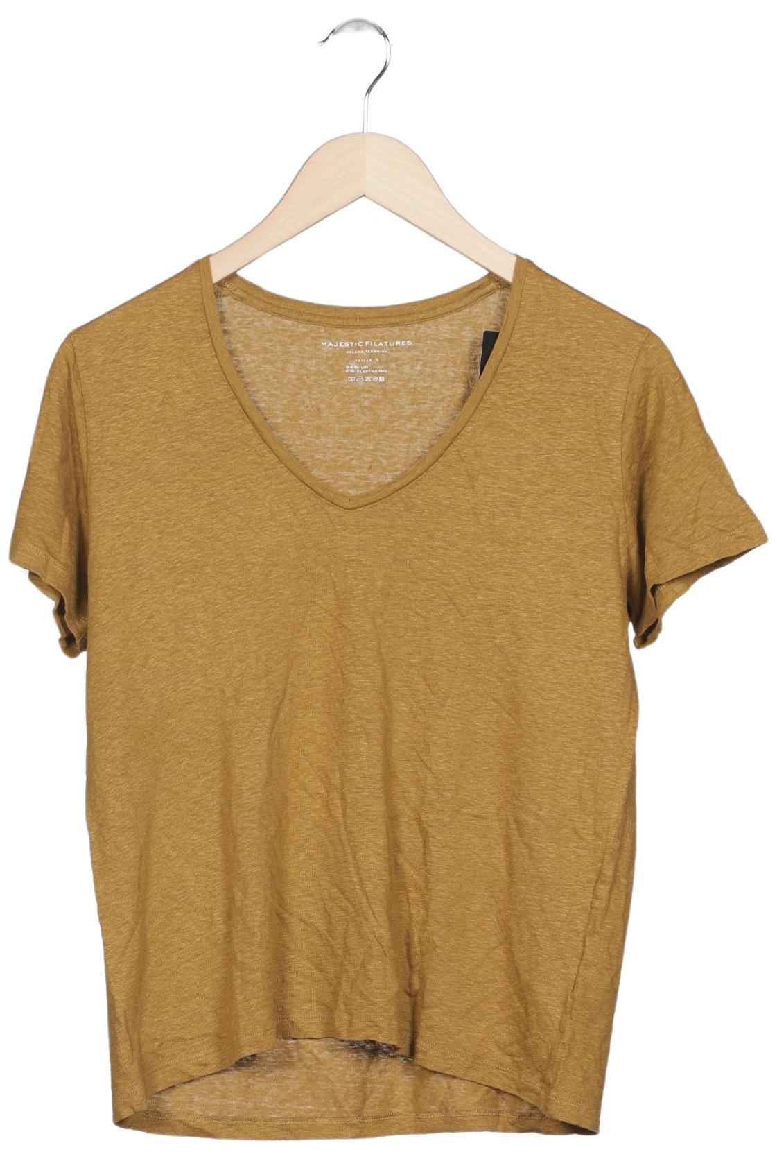 

Majestic Filatures Damen T-Shirt, braun, Gr. 36