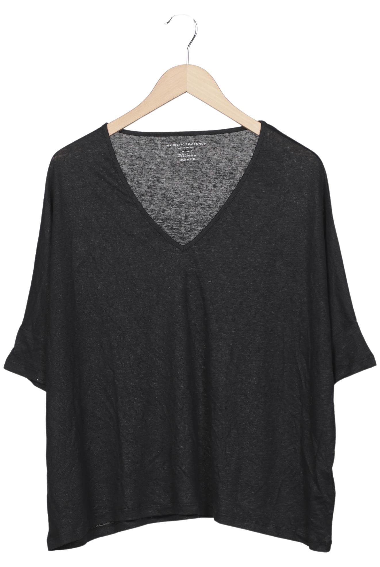 

Majestic Filatures Damen T-Shirt, grau, Gr. 38