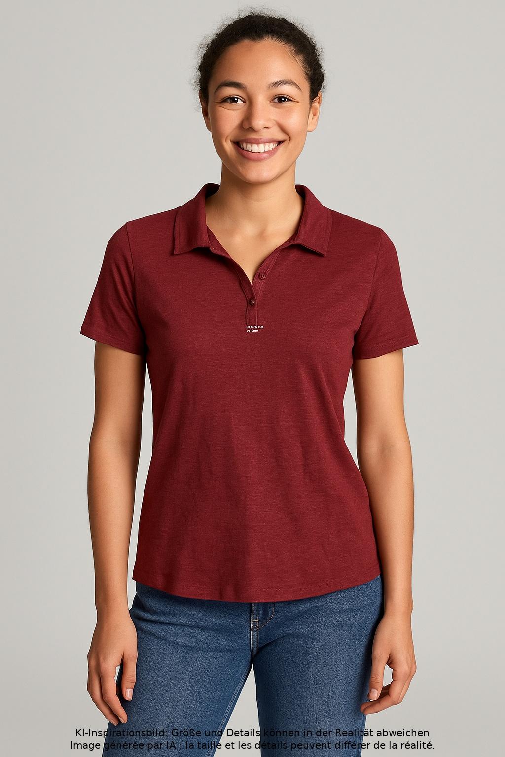 

Majestic Filatures Damen Poloshirt, rot, Gr. 32