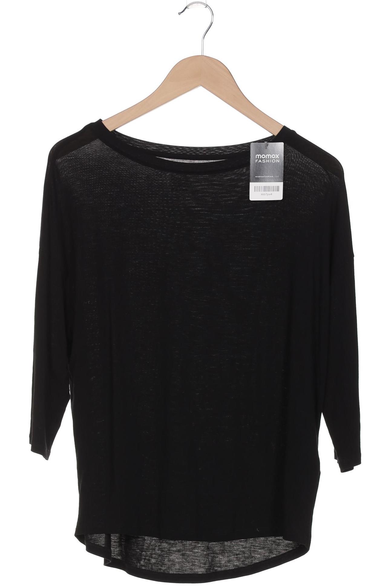 

Majestic Filatures Damen Langarmshirt, schwarz, Gr. 34