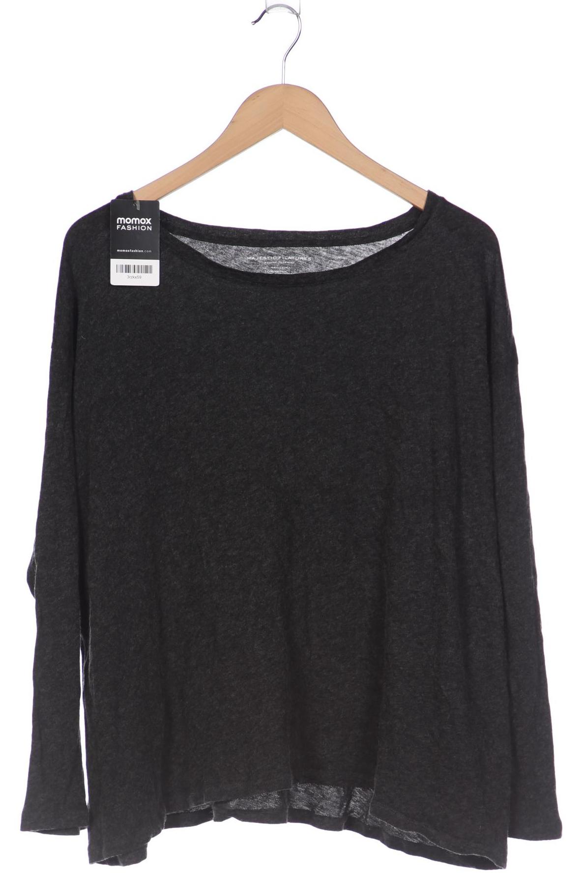 

Majestic Filatures Damen Pullover, grau, Gr. 38