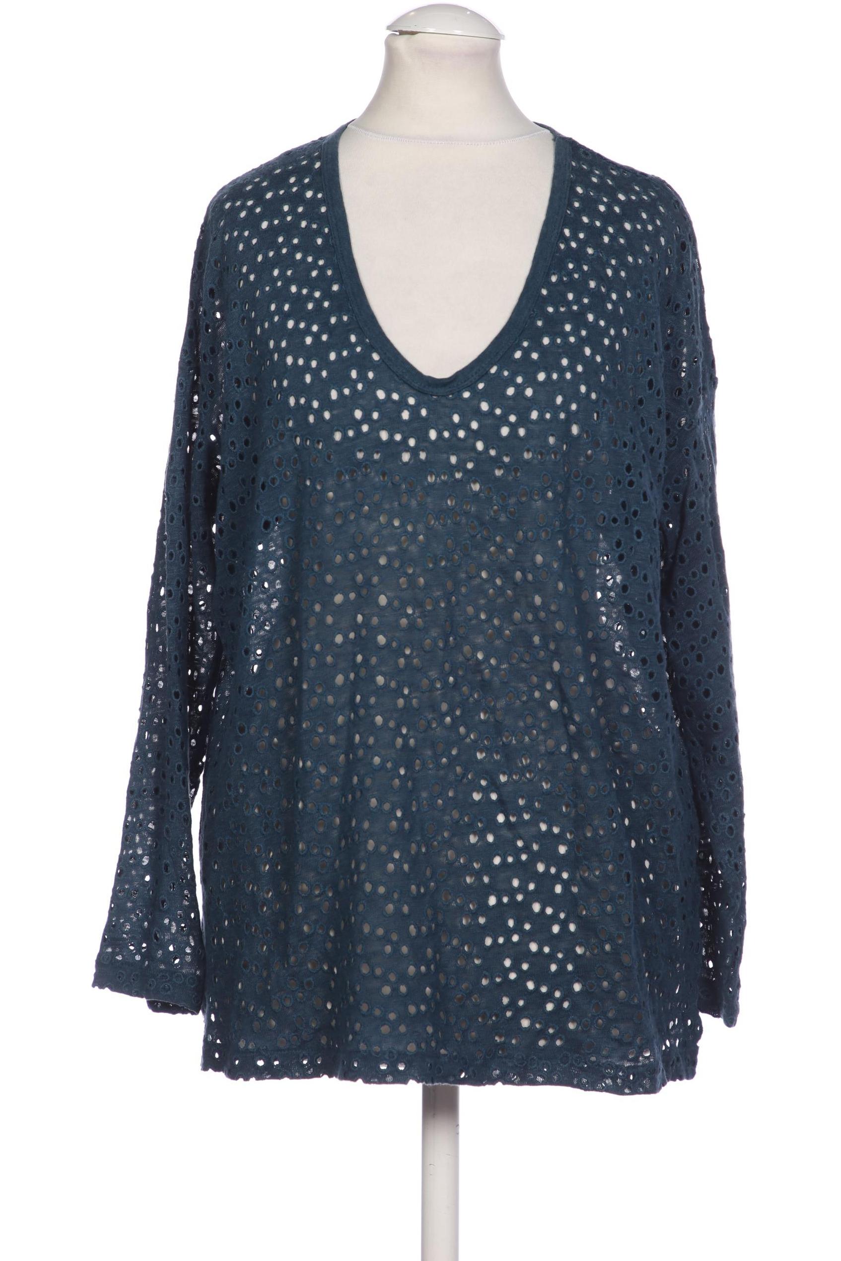 

Majestic Filatures Damen Langarmshirt, blau, Gr. 32