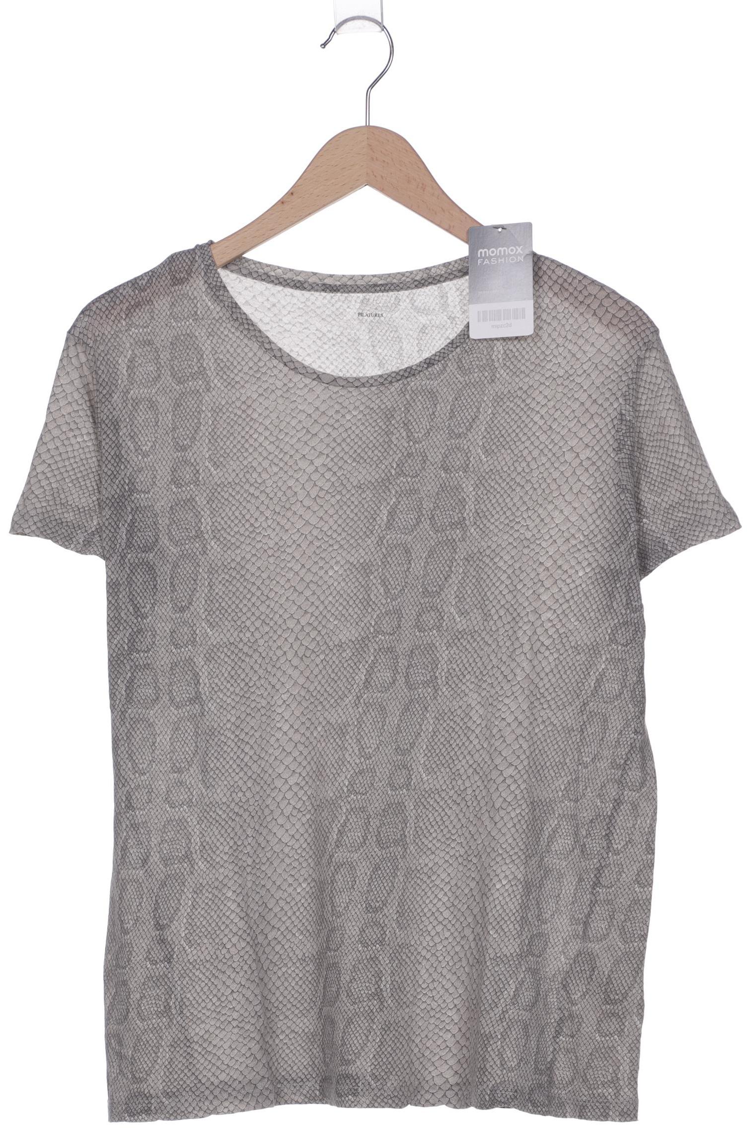 

Majestic Filatures Damen T-Shirt, grau, Gr. 36