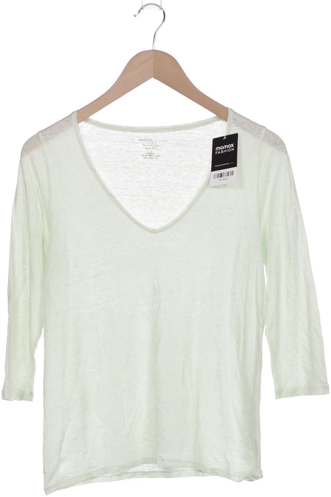 

Majestic Filatures Damen Langarmshirt, hellgrün, Gr. 36