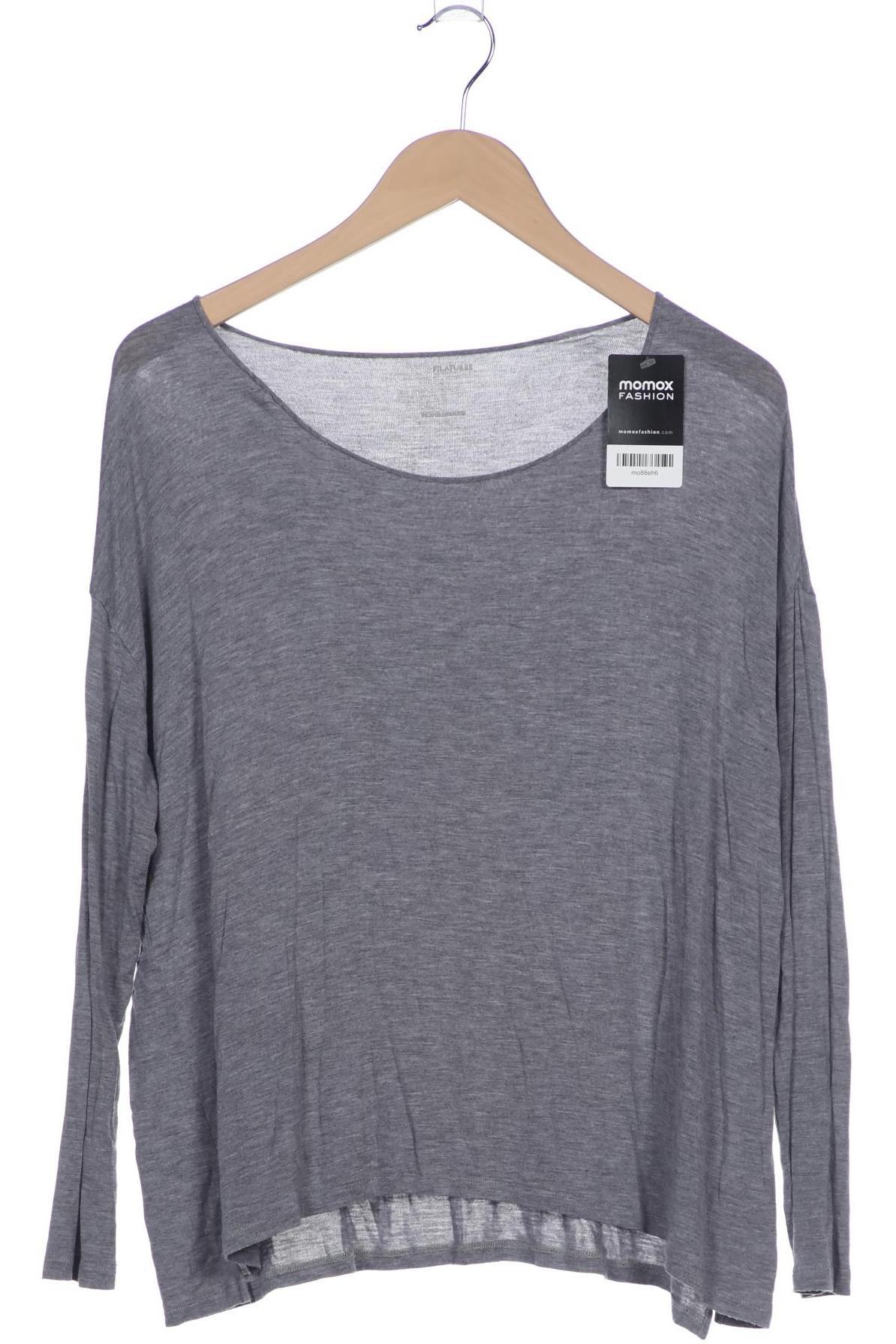 

Majestic Filatures Damen Langarmshirt, grau, Gr. 36