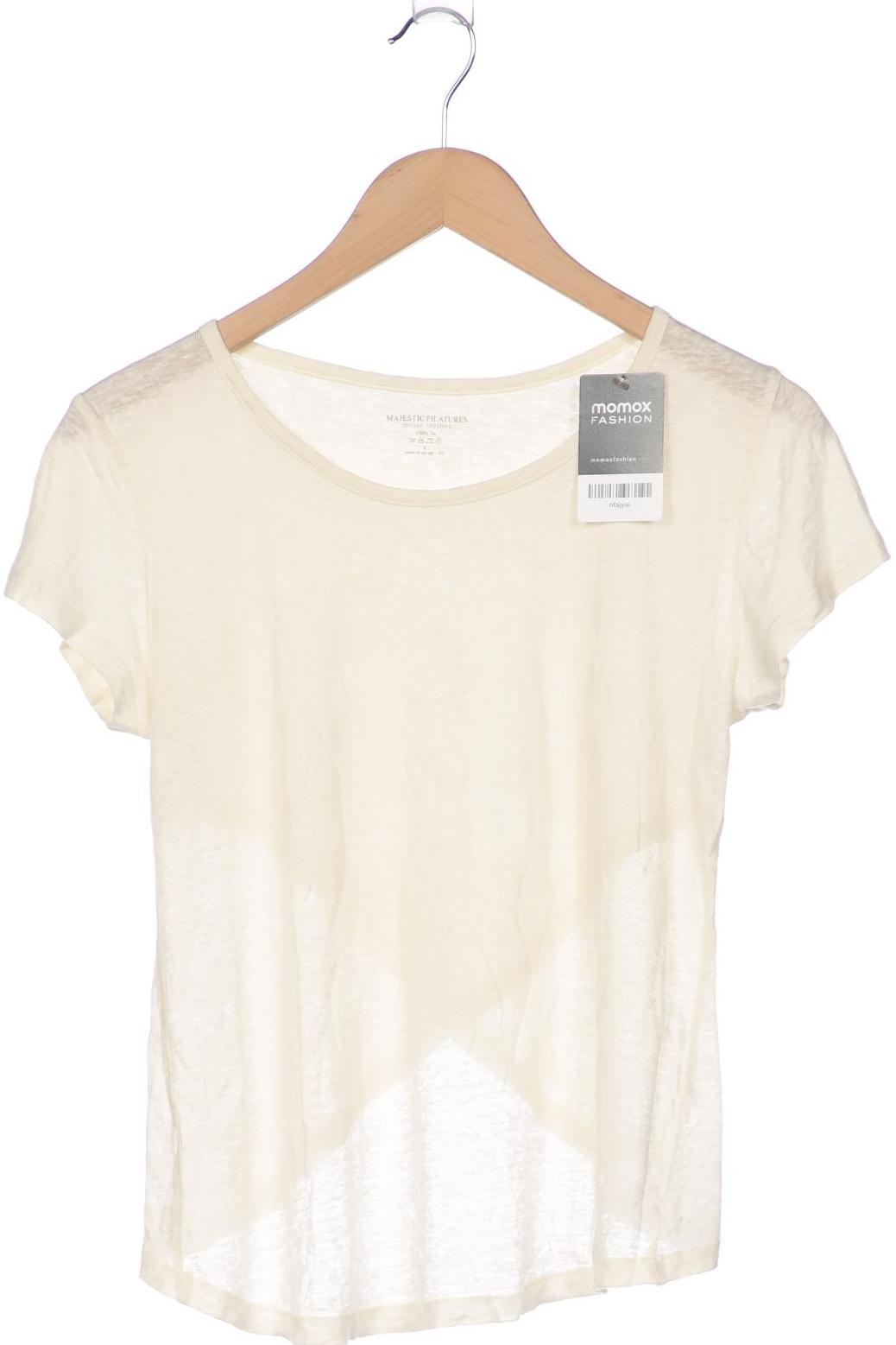 

Majestic Filatures Damen T-Shirt, cremeweiß