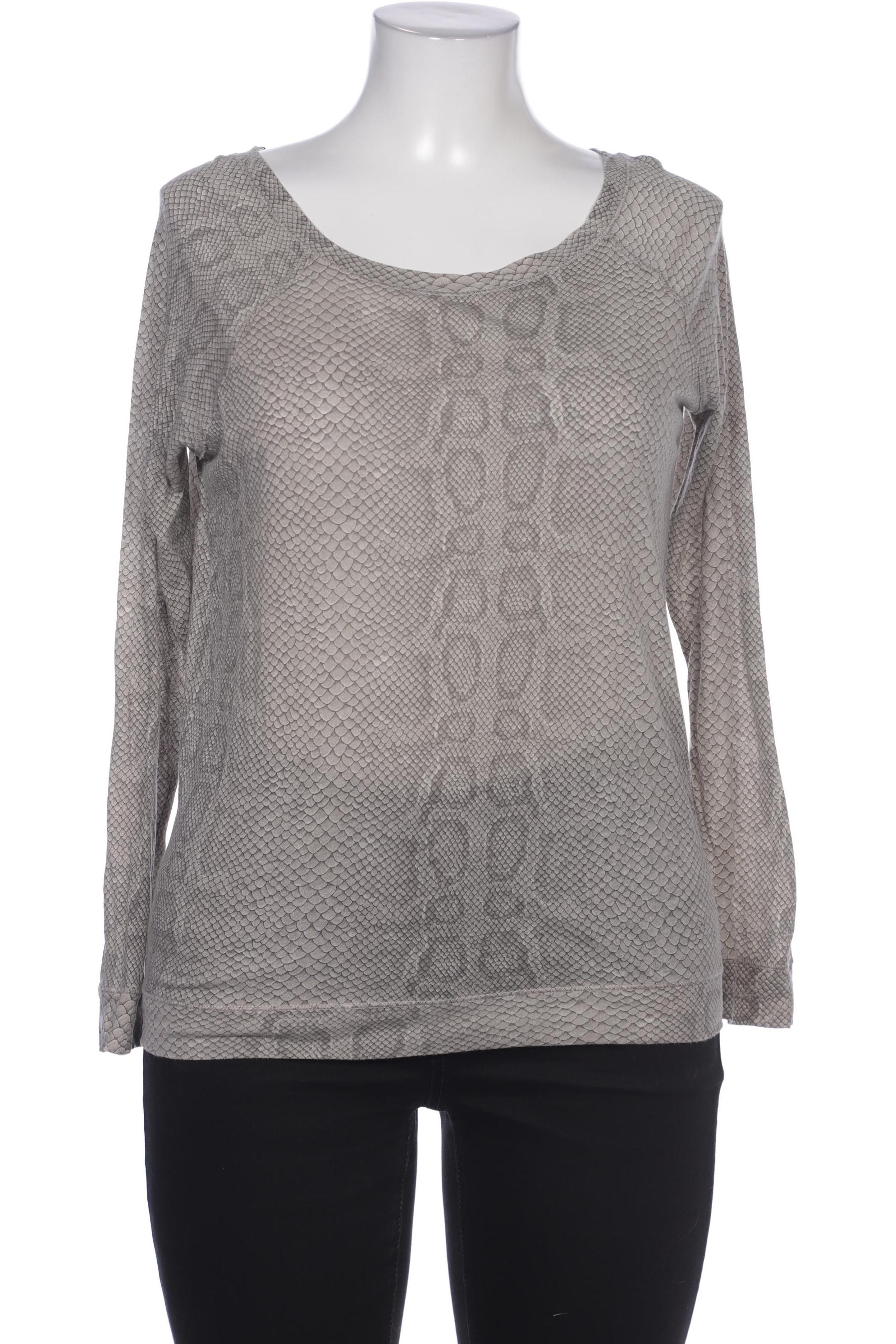 

Majestic Filatures Damen Langarmshirt, grau, Gr. 44