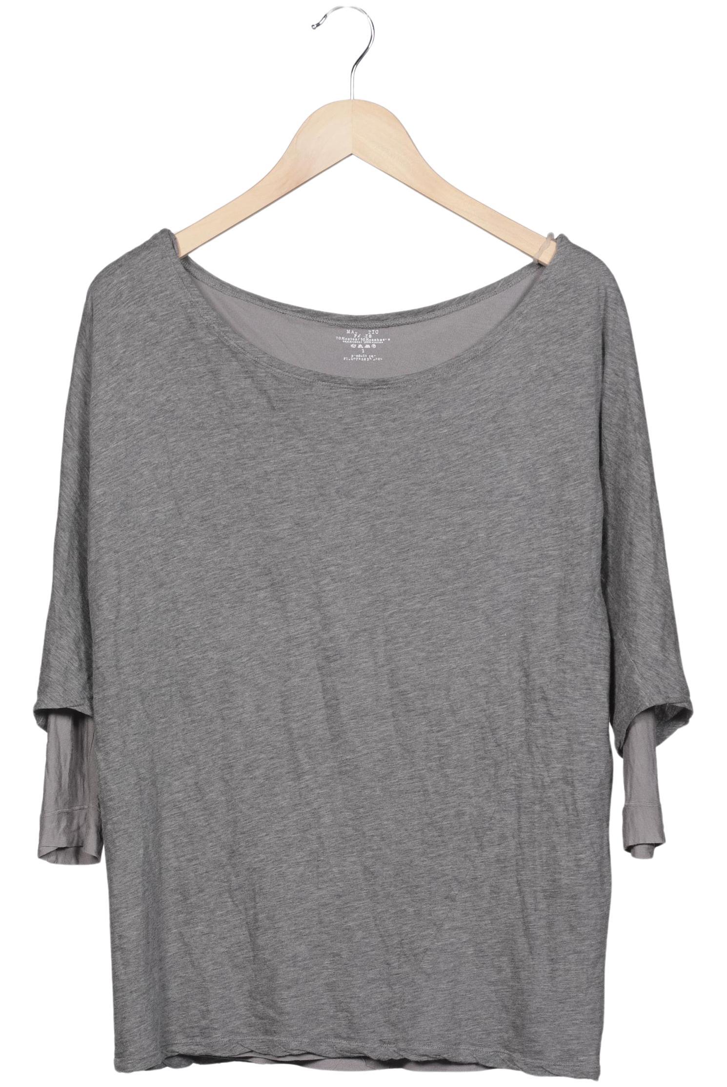 

Majestic Filatures Damen Langarmshirt, grau, Gr. 32