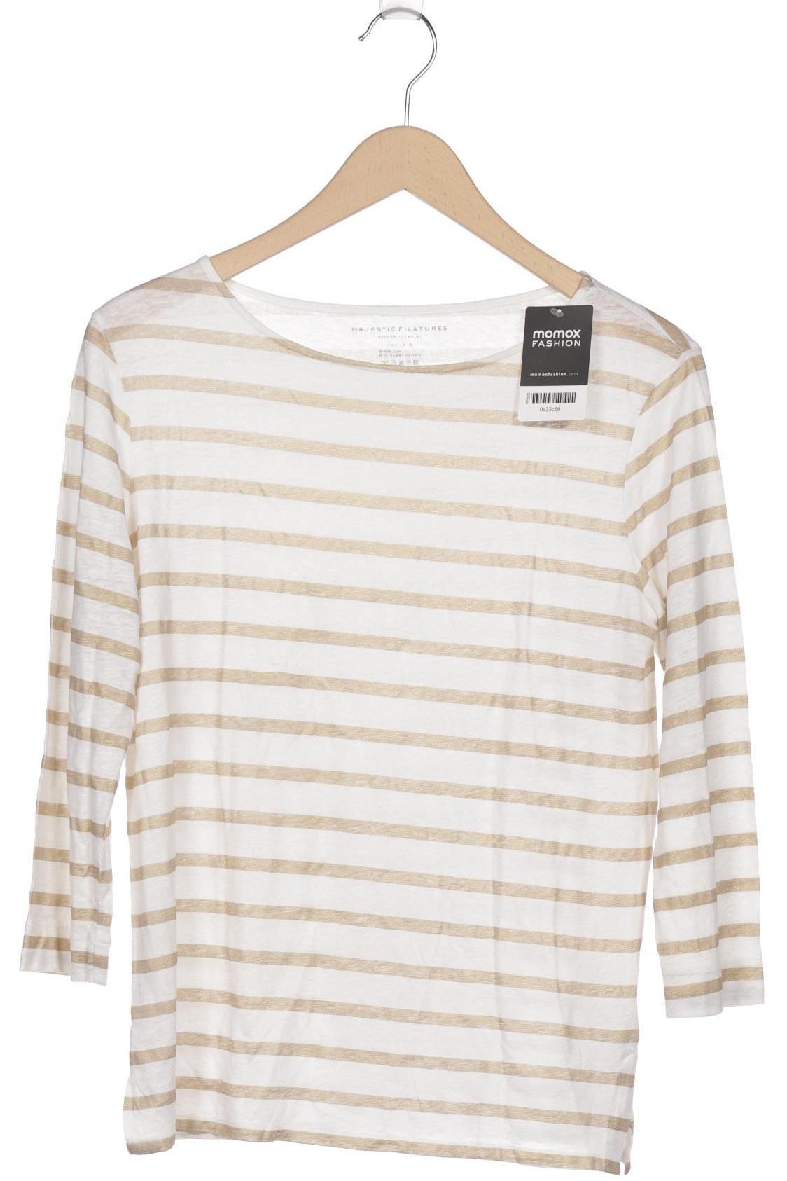 

Majestic Filatures Damen Langarmshirt, beige