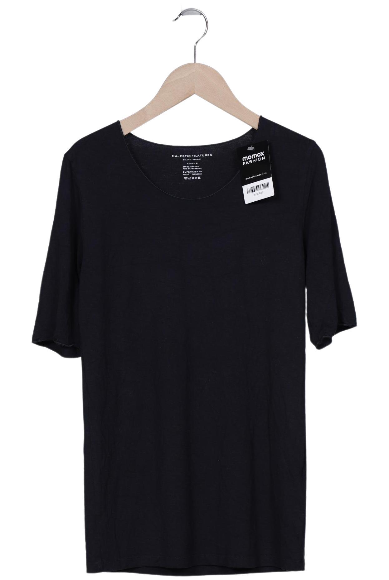 

Majestic Filatures Damen T-Shirt, marineblau, Gr. 38