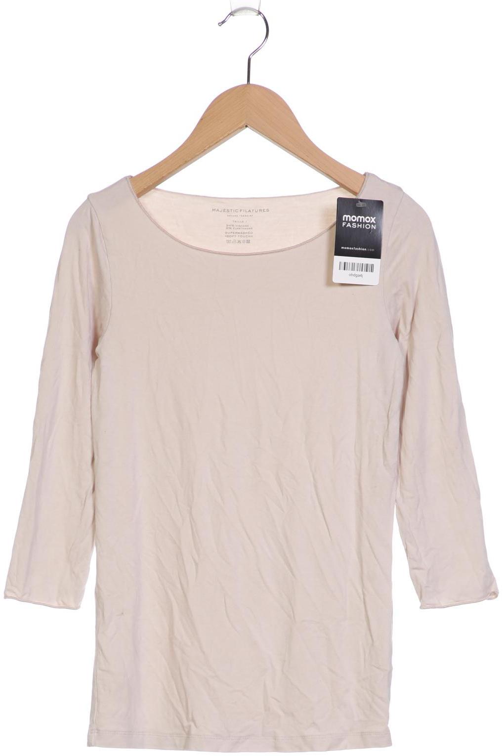 

Majestic Filatures Damen Langarmshirt, beige, Gr. 32