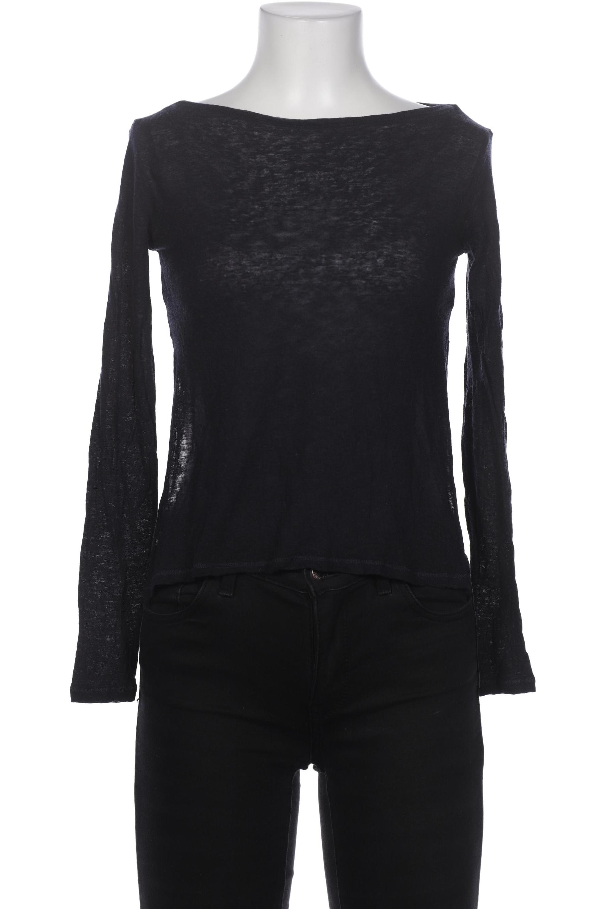 

Majestic Filatures Damen Langarmshirt, marineblau, Gr. 32