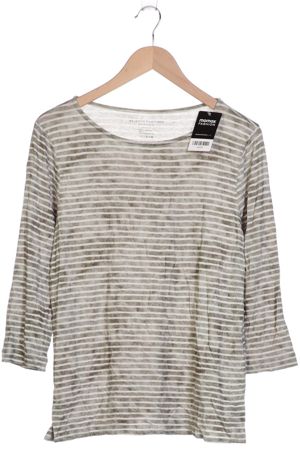 

Majestic Filatures Damen Langarmshirt, grün, Gr. 36