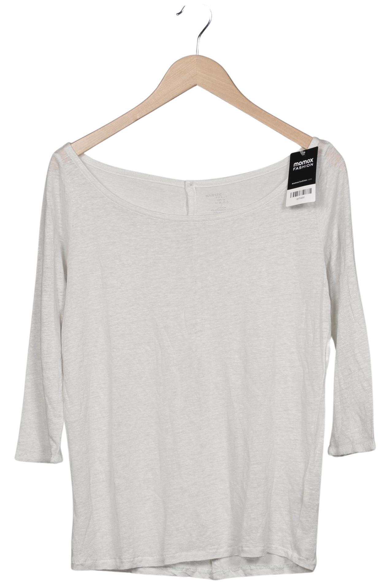 

Majestic Filatures Damen Langarmshirt, grau, Gr. 34