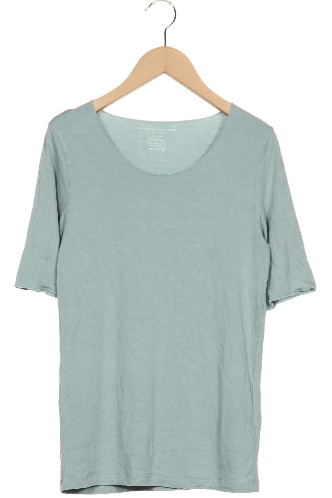 

Majestic Filatures Damen T-Shirt, türkis, Gr. 38
