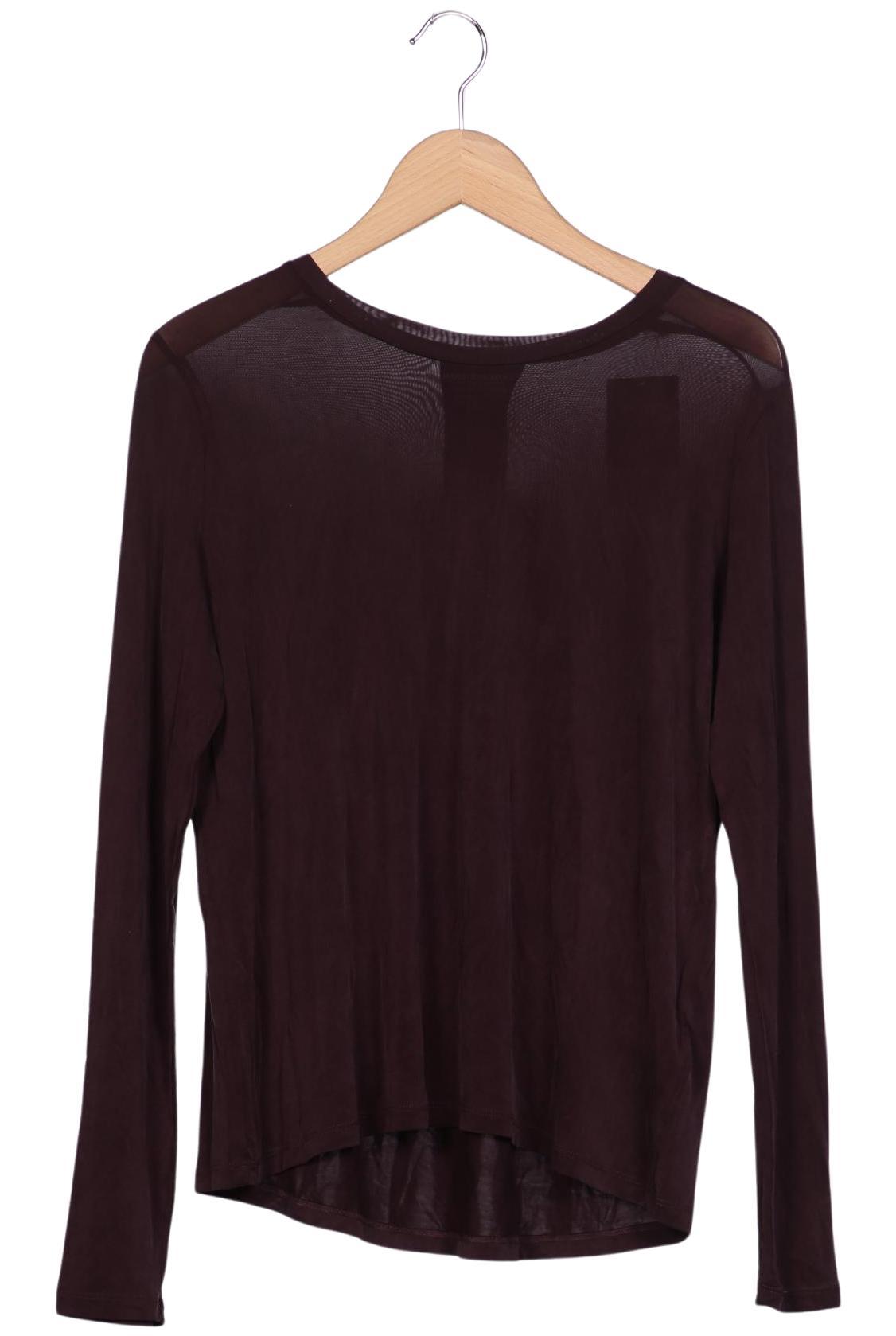 

Majestic Filatures Damen Langarmshirt, bordeaux, Gr. 34