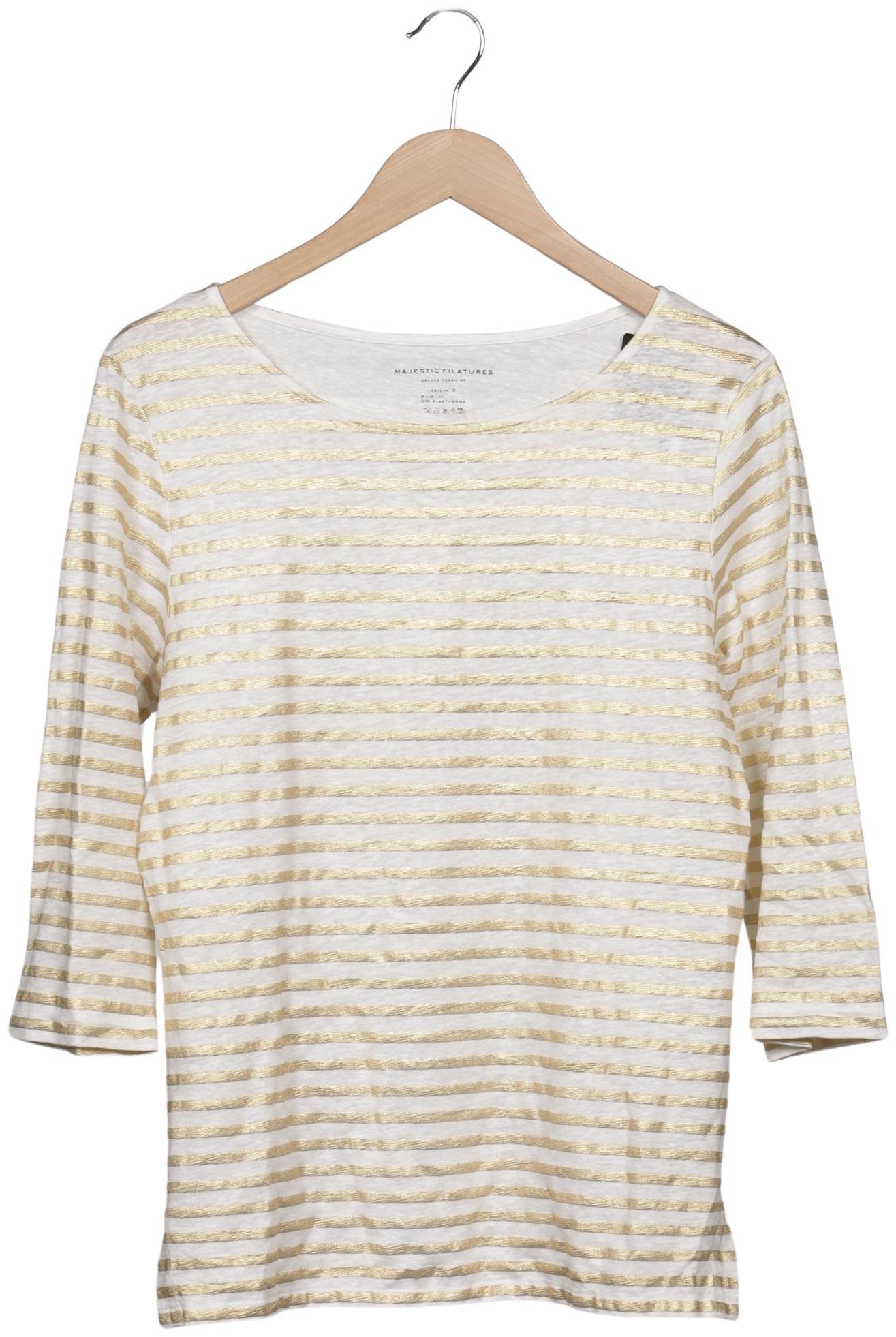 

Majestic Filatures Damen Langarmshirt, mehrfarbig, Gr. 36