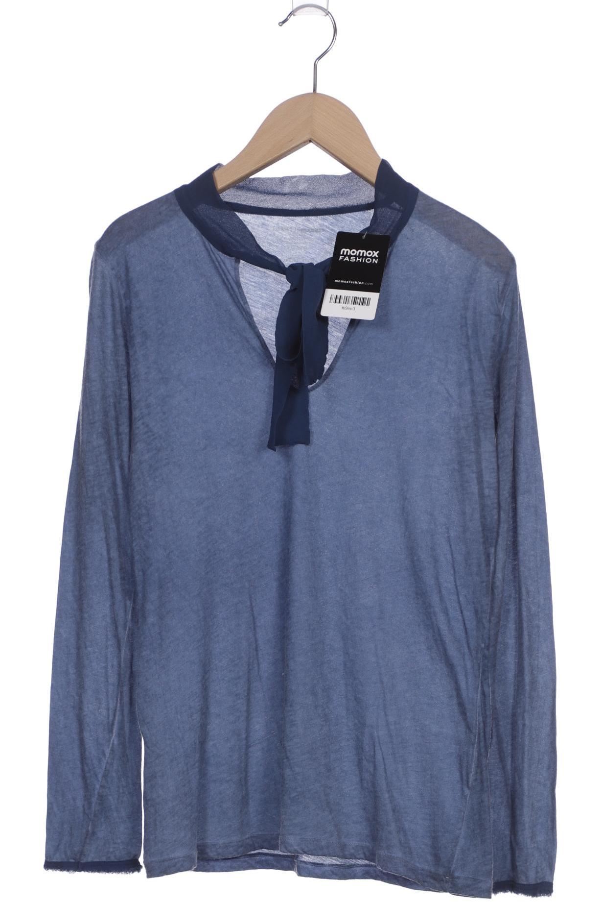 

Majestic Filatures Damen Langarmshirt, blau, Gr. 32