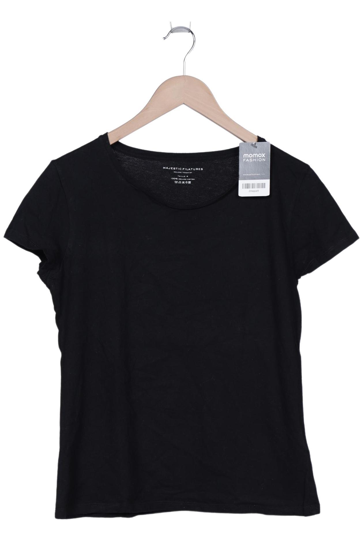

Majestic Filatures Damen T-Shirt, schwarz, Gr. 38