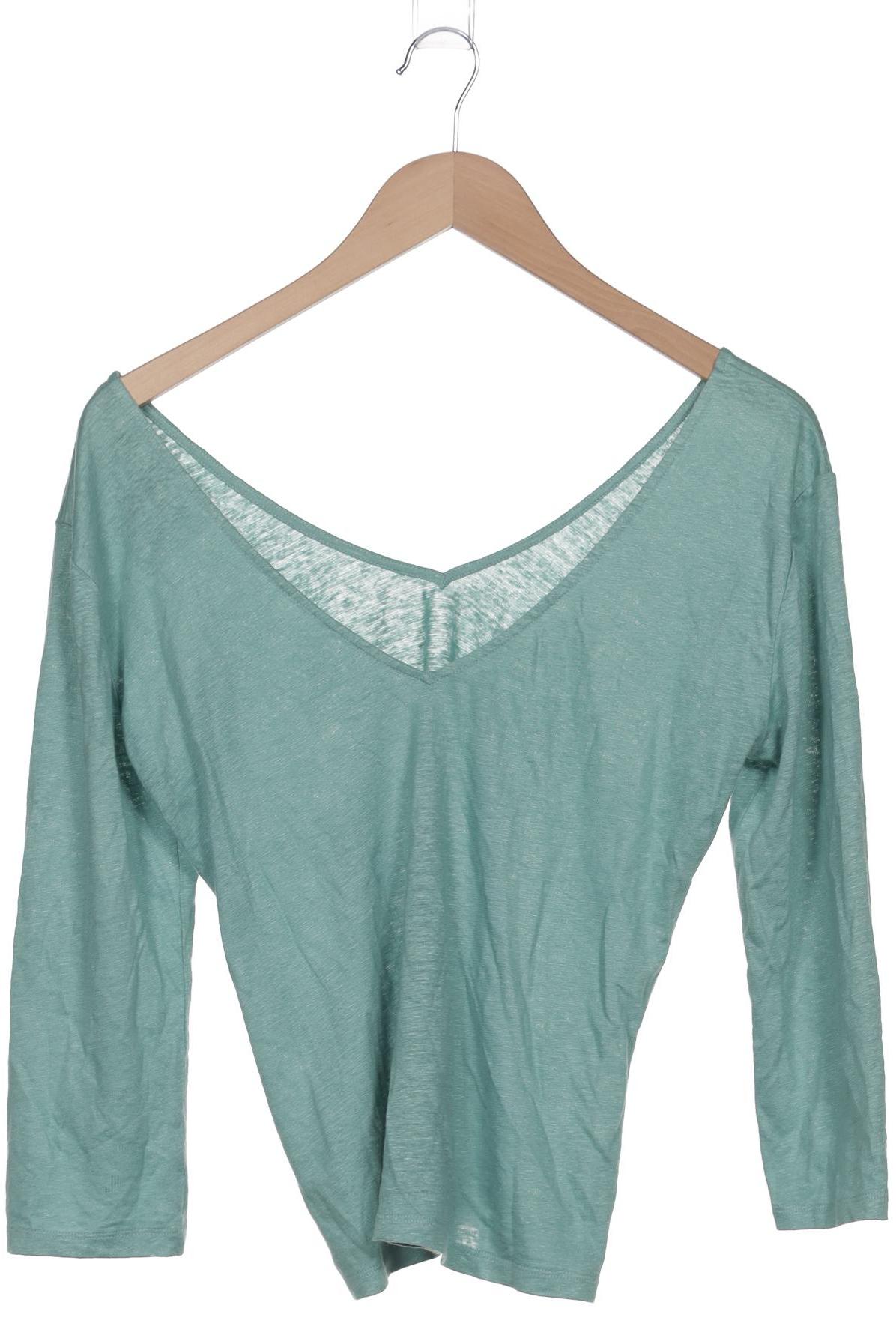 

Majestic Filatures Damen Langarmshirt, türkis, Gr. 32