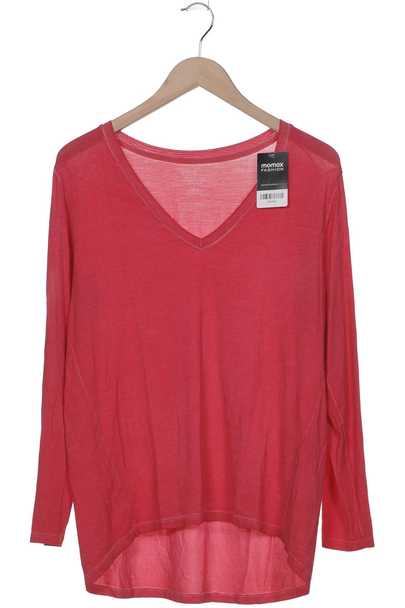 

Majestic Filatures Damen Langarmshirt, pink, Gr. 38