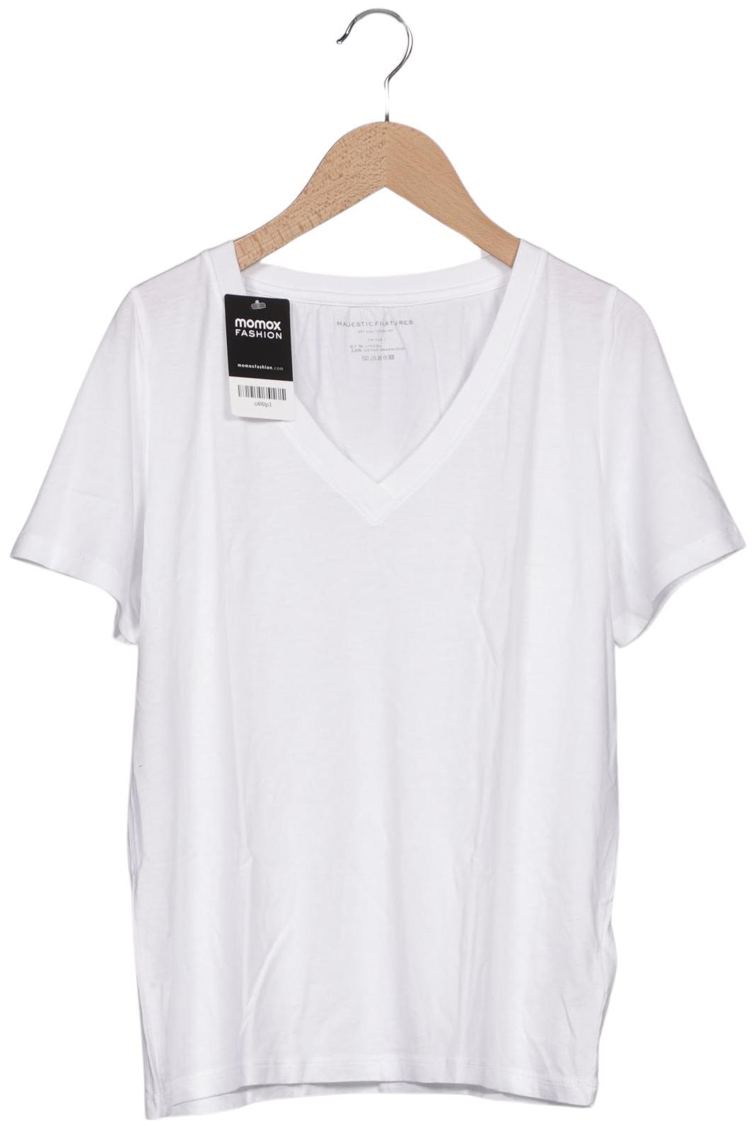 

Majestic Filatures Damen T-Shirt, weiß, Gr. 32