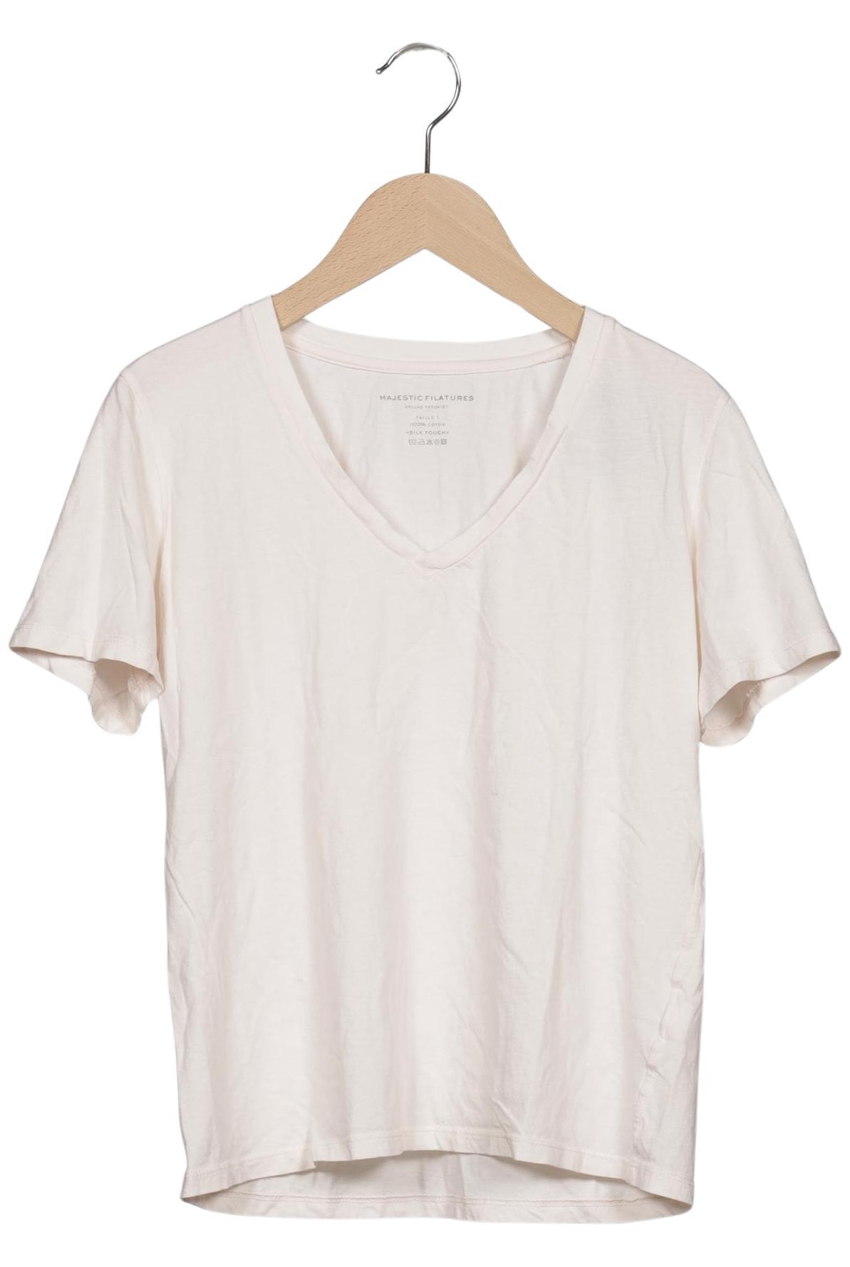 

Majestic Filatures Damen T-Shirt, cremeweiß, Gr. 34