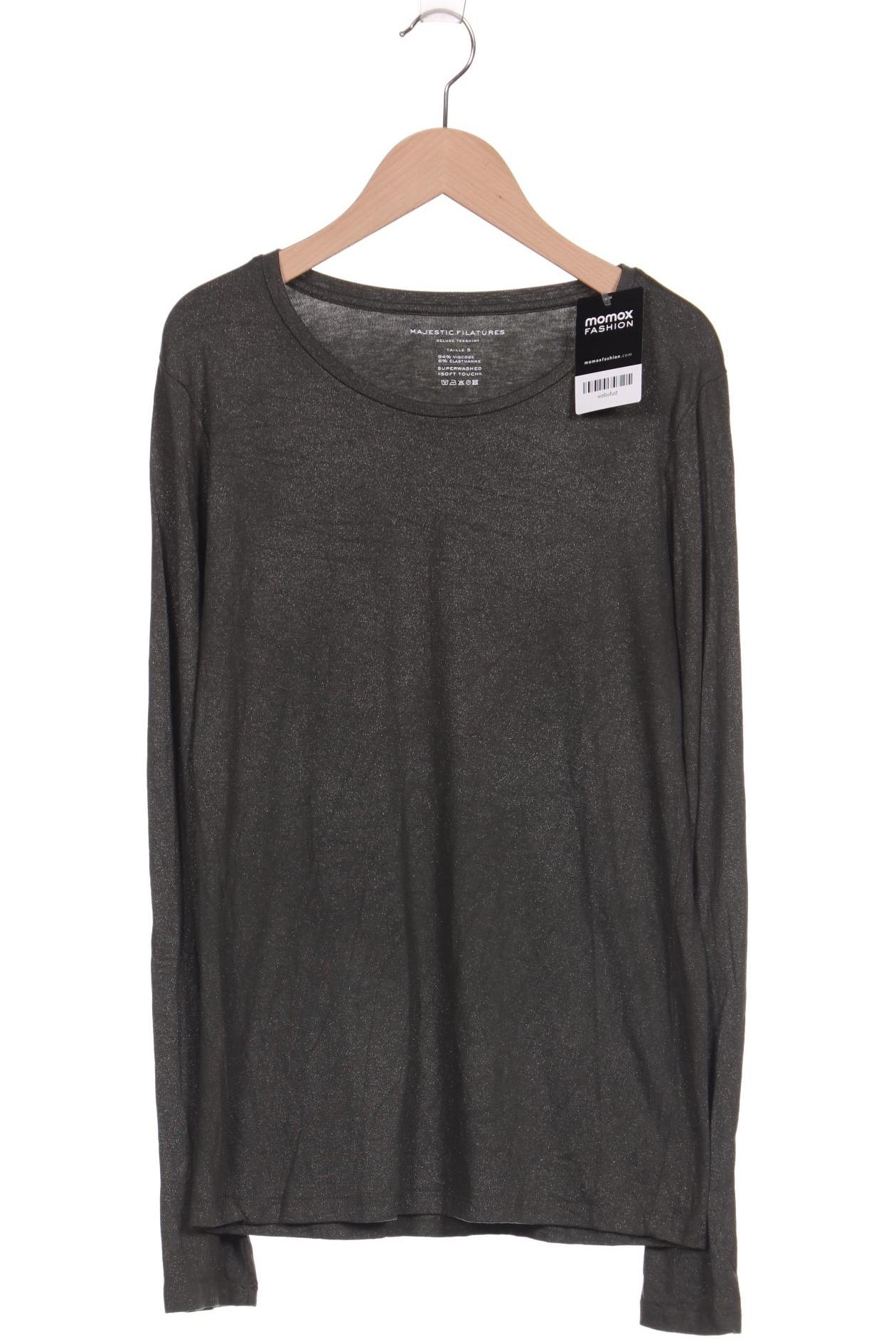 

Majestic Filatures Damen Langarmshirt, grün