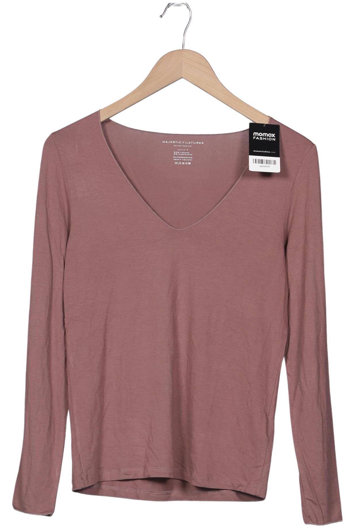 

Majestic Filatures Damen Langarmshirt, pink, Gr. 38