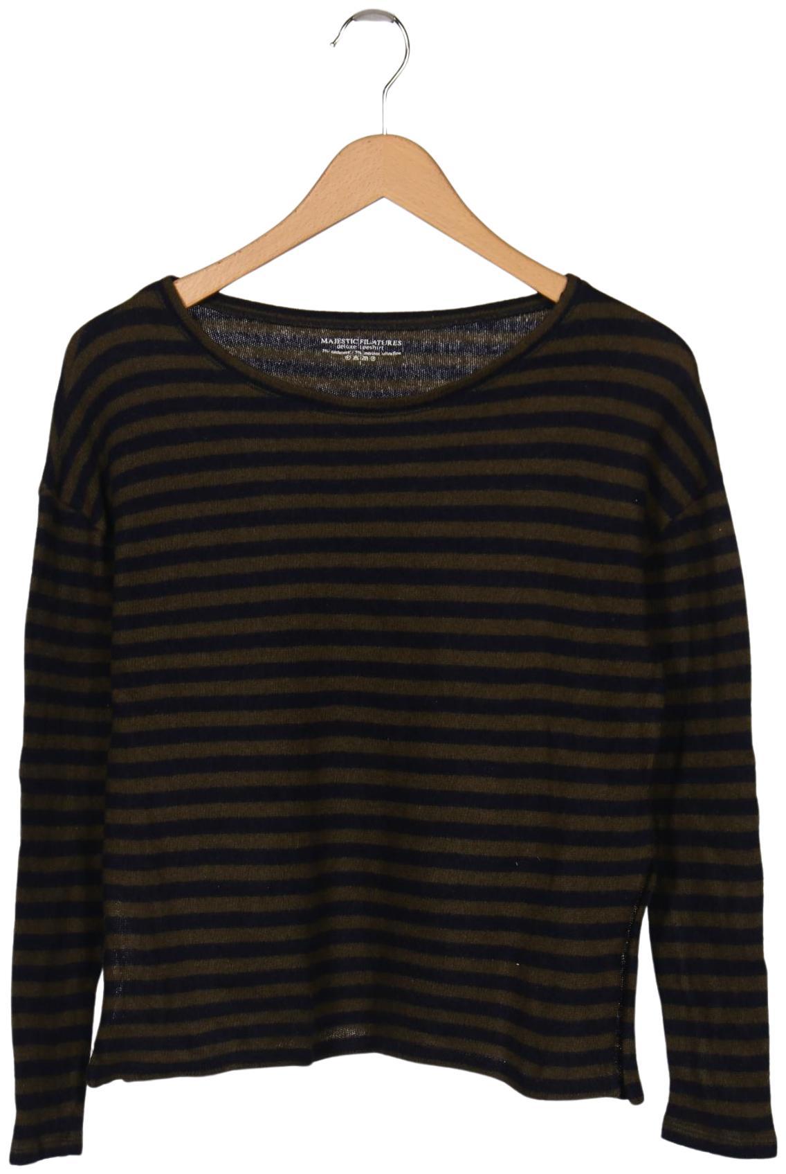 

Majestic Filatures Damen Pullover, grün, Gr. 32