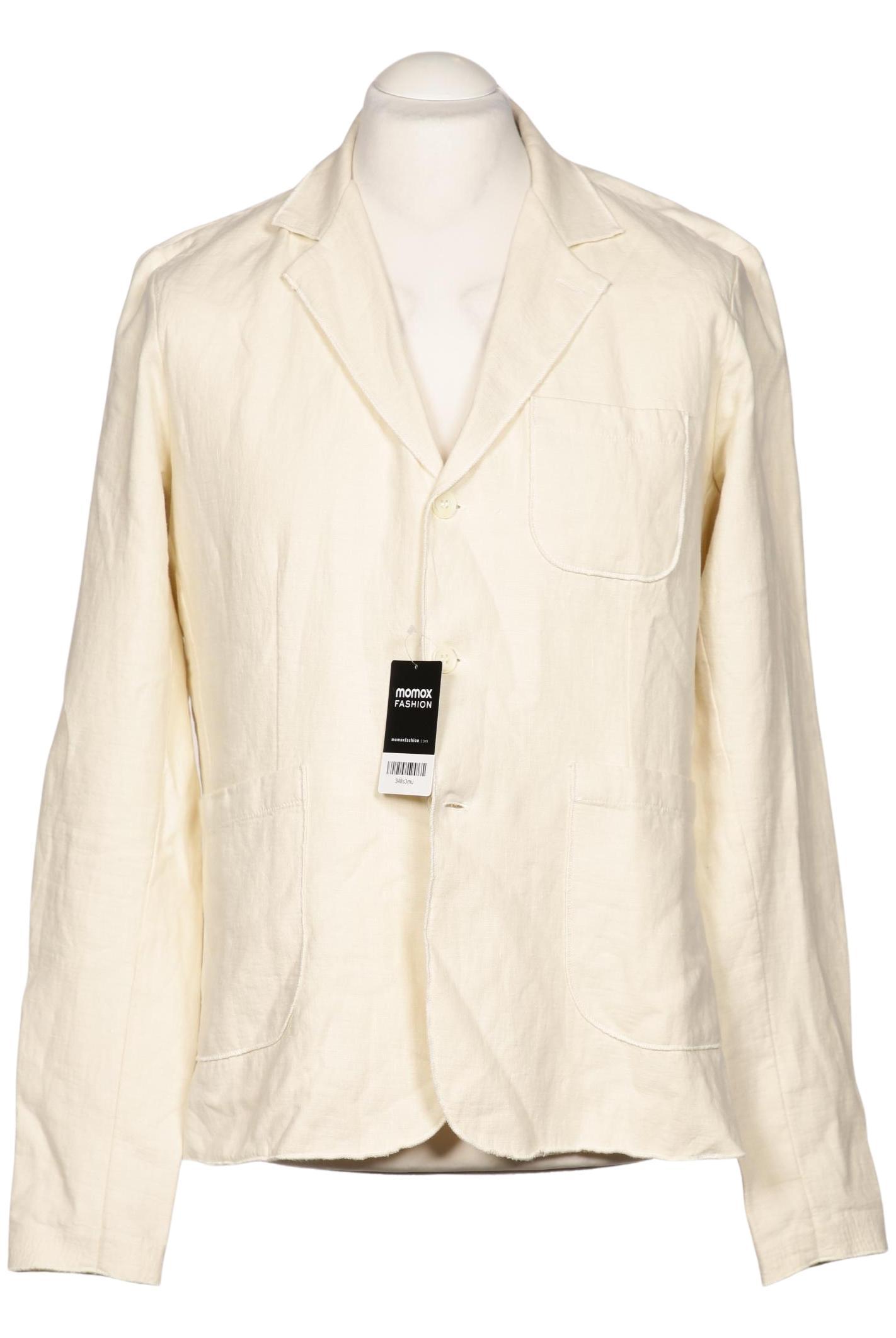 Thumbnail - Majestic Filatures Herren Sakko, cremeweiß, Gr. 52