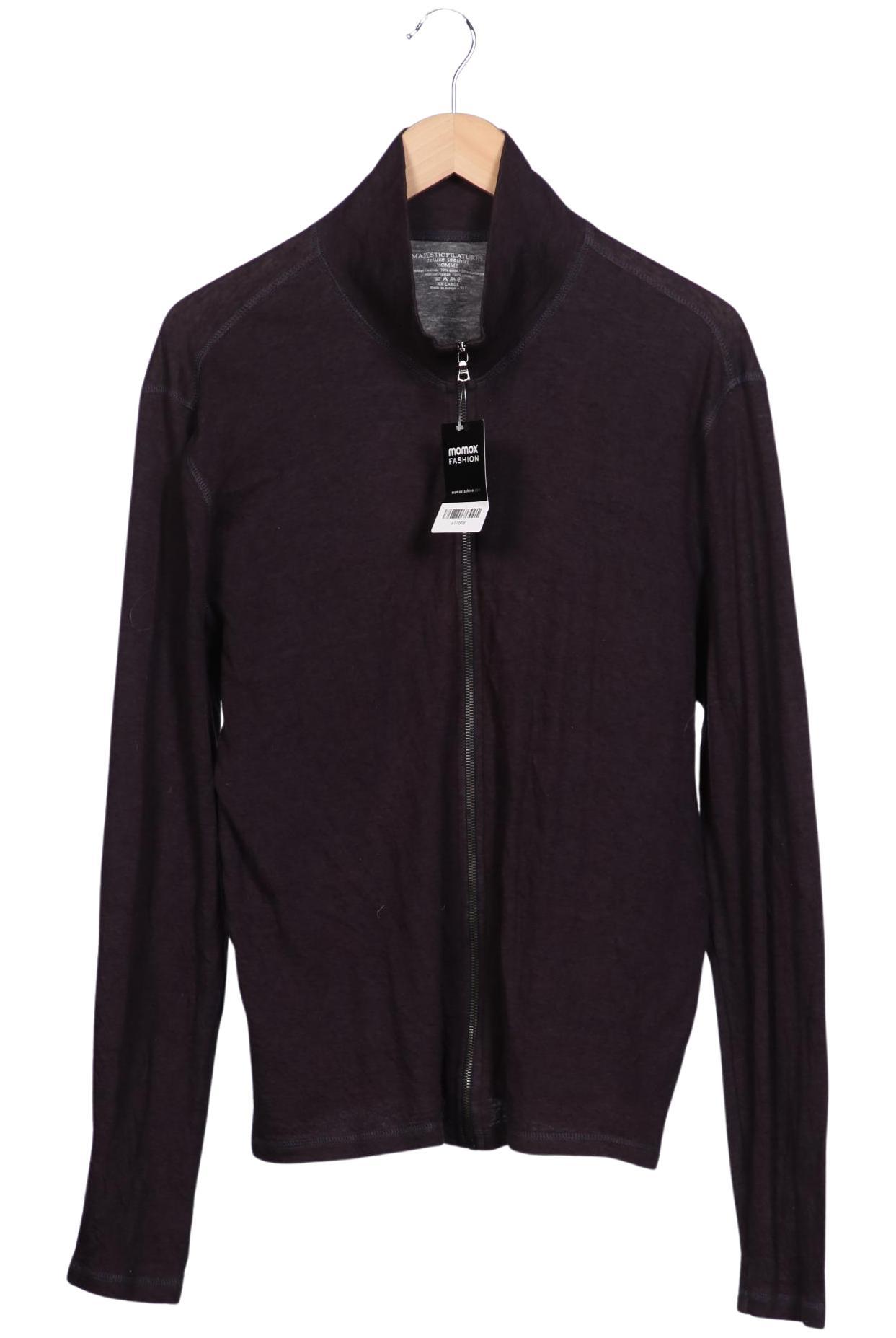 Thumbnail - Majestic Filatures Herren Sweatshirt, flieder, Gr. 56