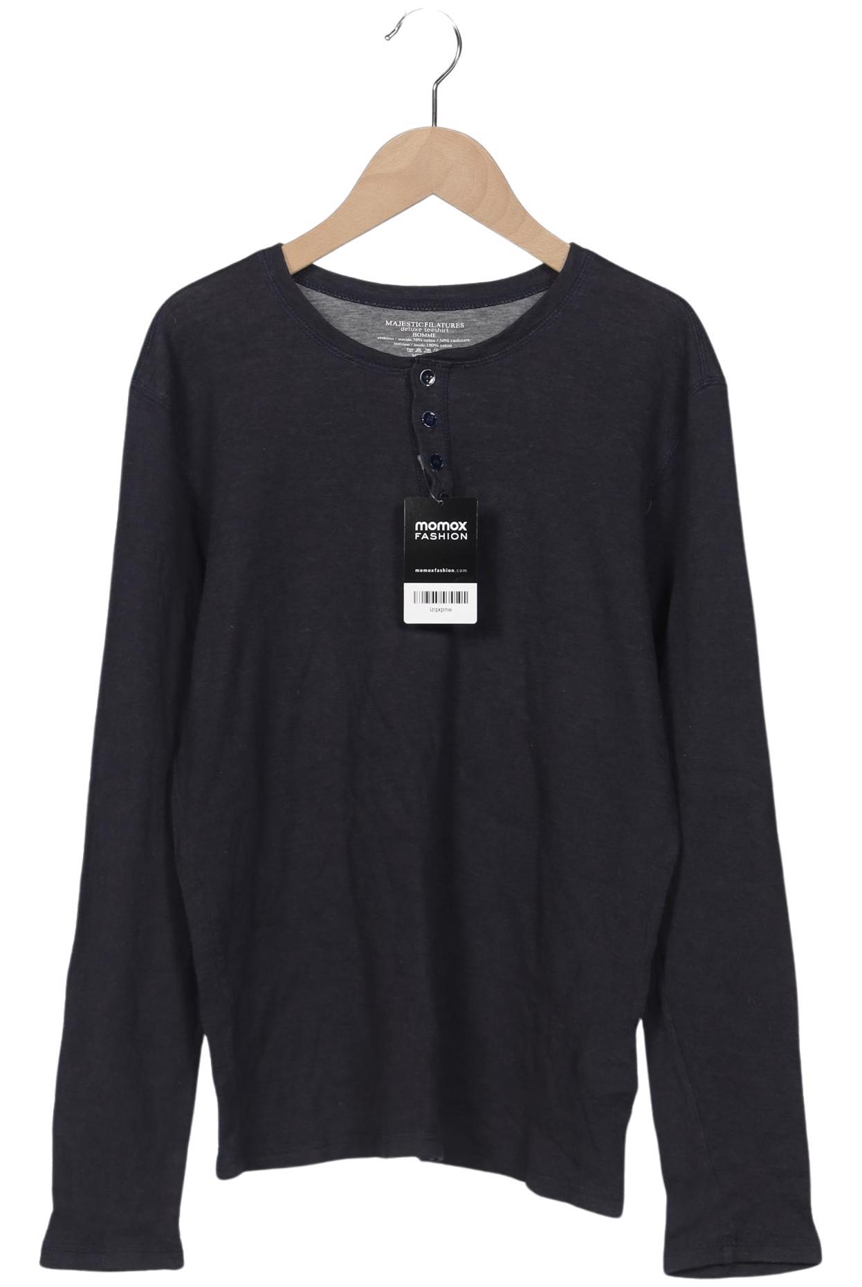 

Majestic Filatures Herren Pullover, marineblau, Gr. 48
