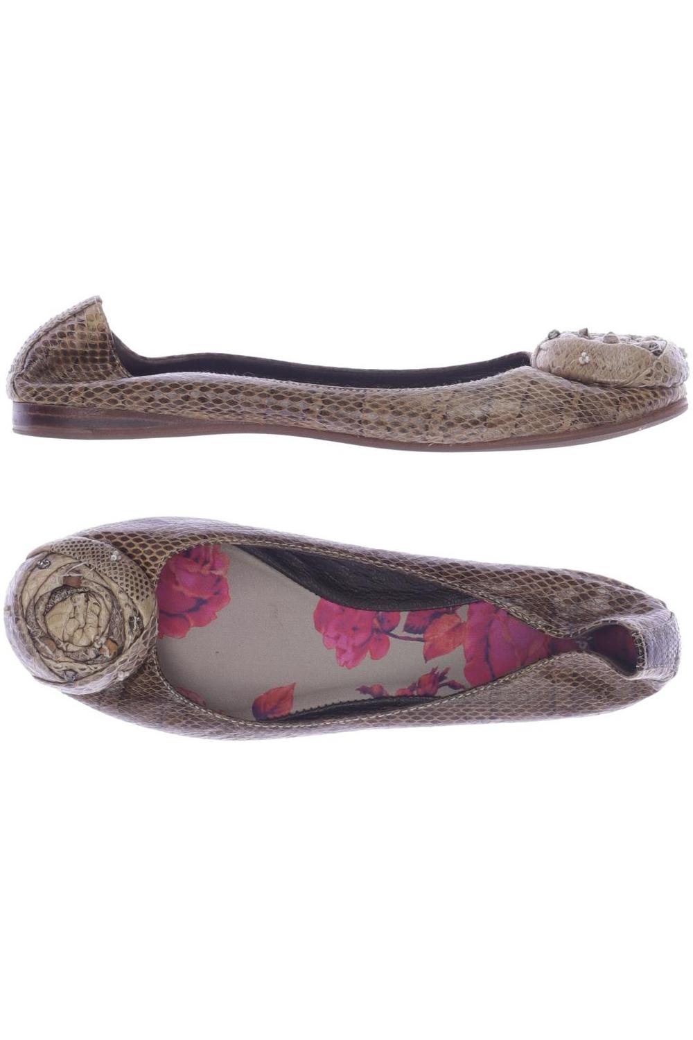 

MALIPARMI Damen Ballerinas, braun