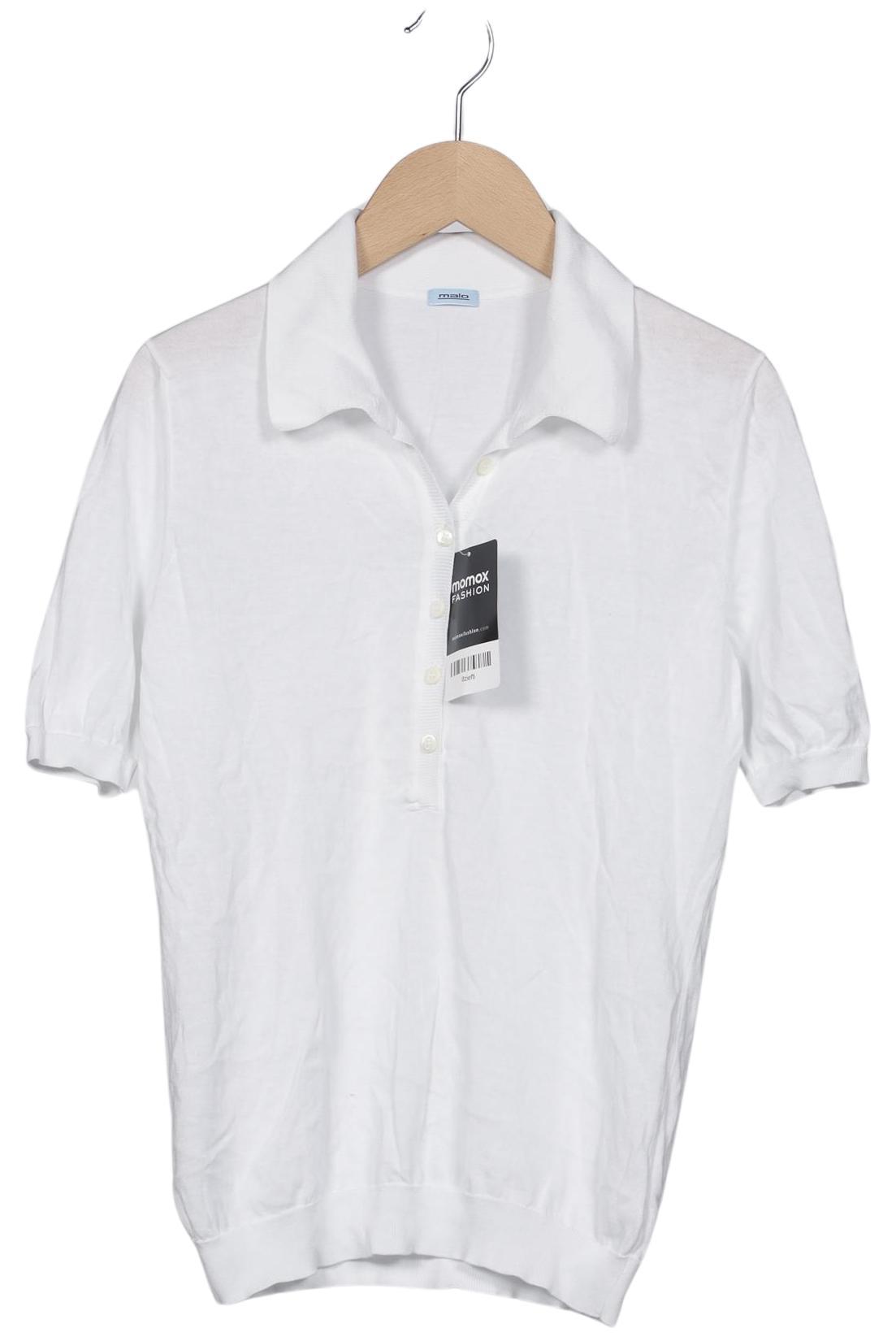 

Malo Damen Poloshirt, weiß, Gr. 42