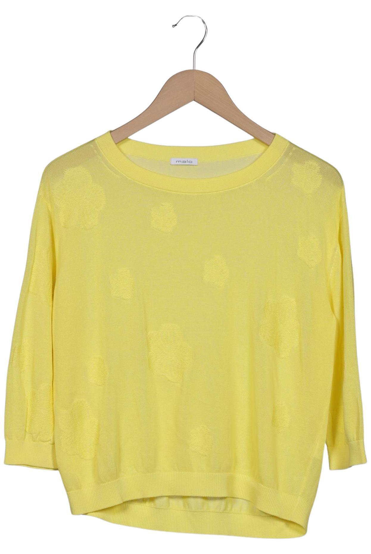 

Malo Damen Pullover, gelb, Gr. 36