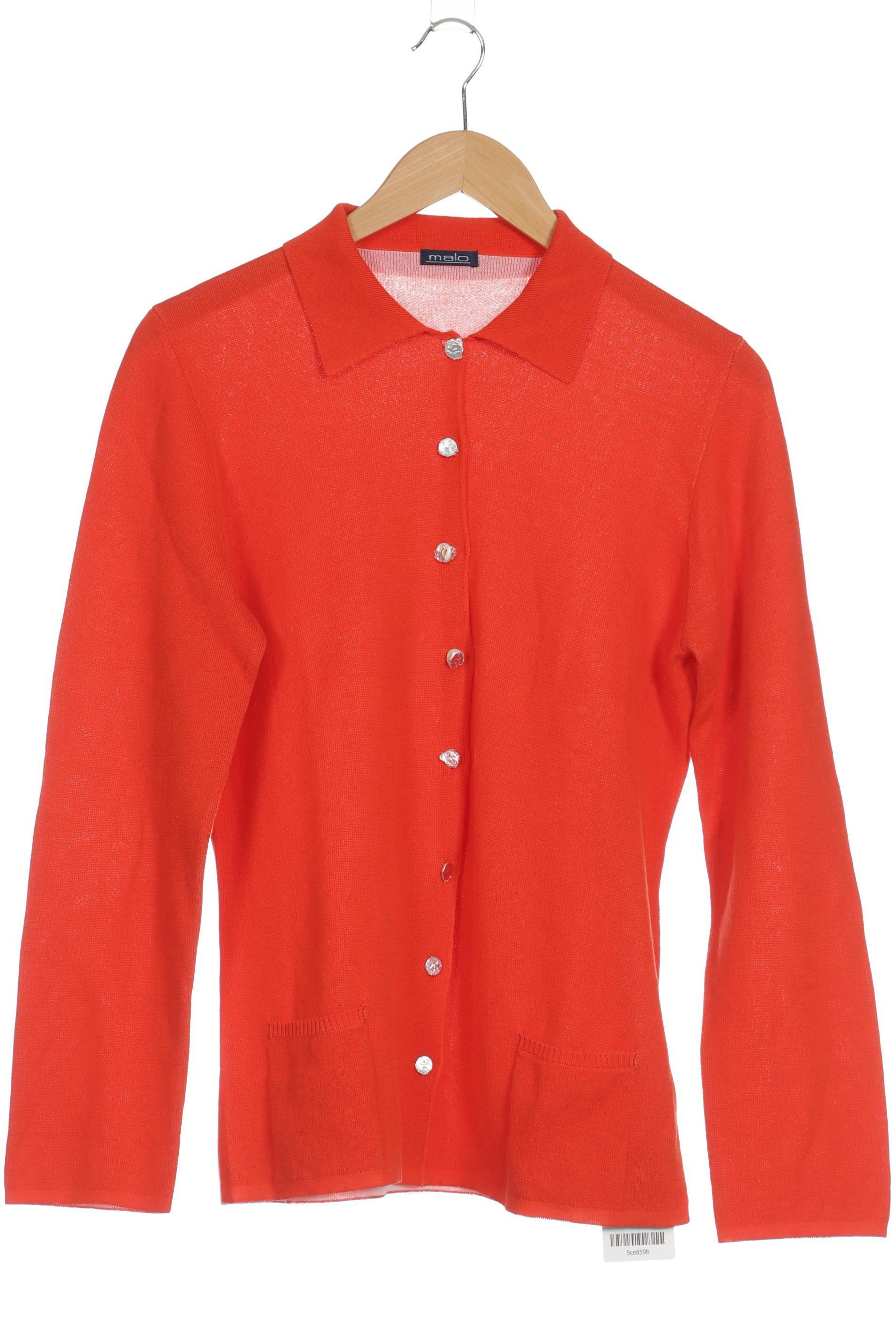 

Malo Damen Strickjacke, orange, Gr. 48