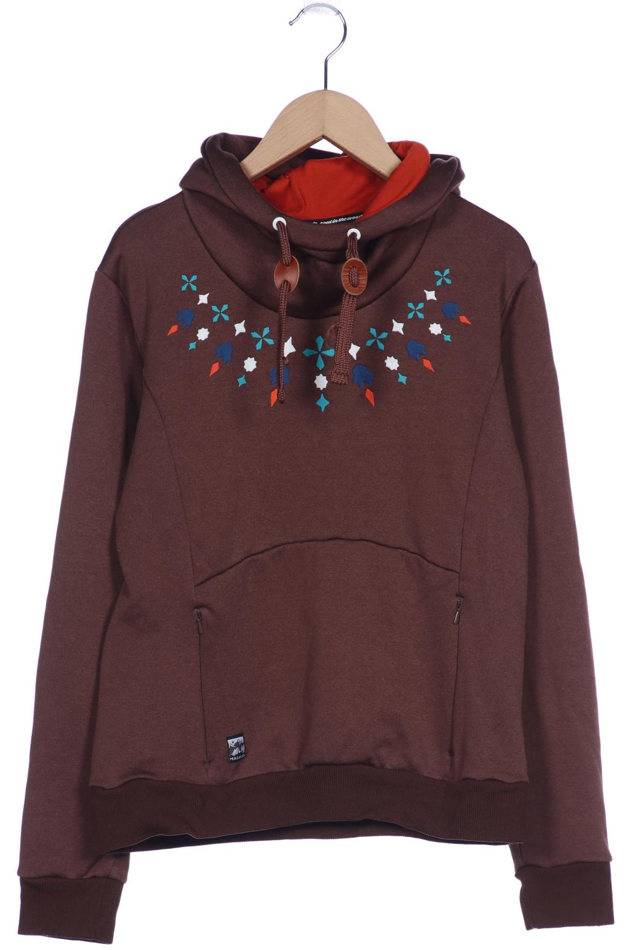 

Maloja Damen Kapuzenpullover, braun, Gr. 38