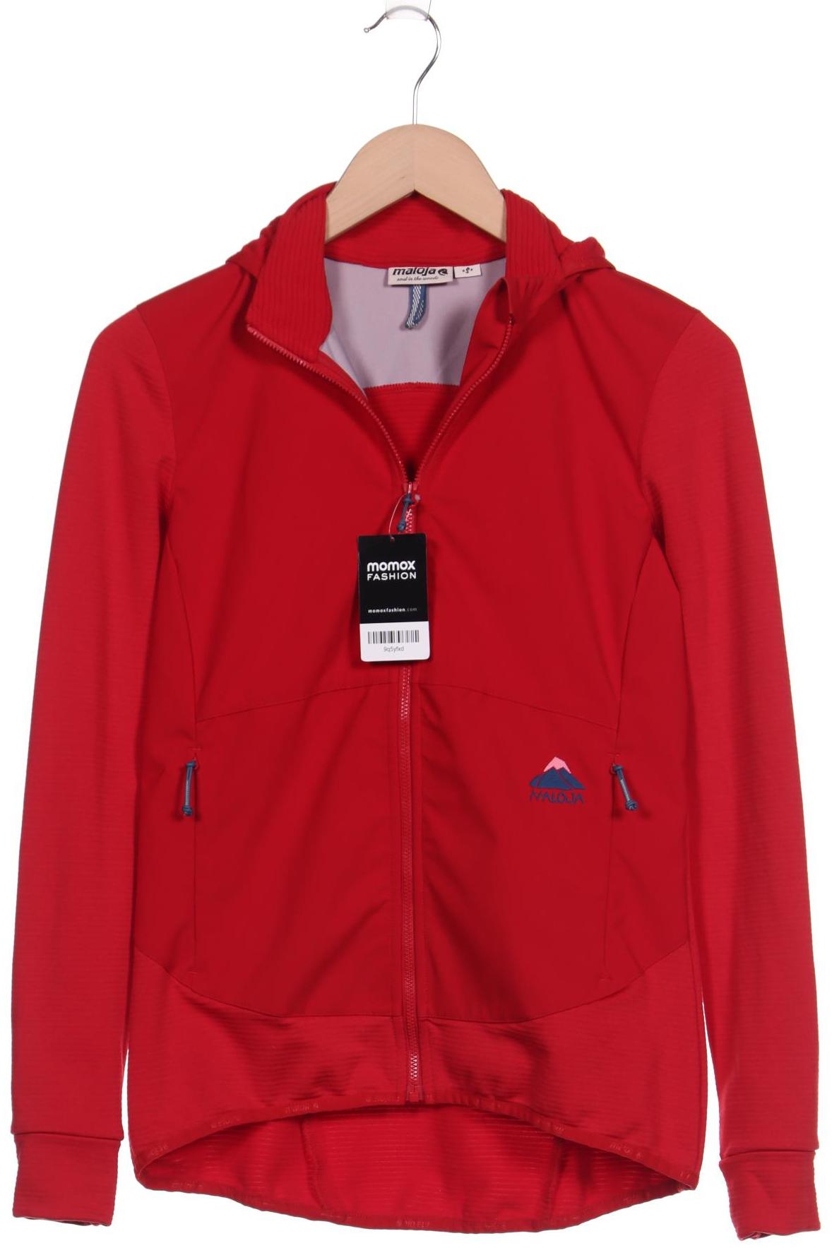 

Maloja Damen Kapuzenpullover, rot