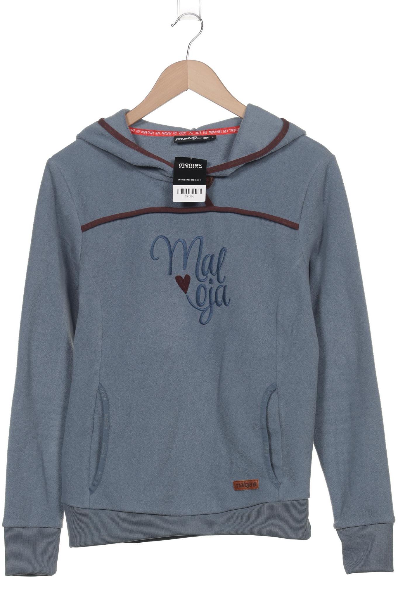 

Maloja Damen Kapuzenpullover, blau, Gr. 42