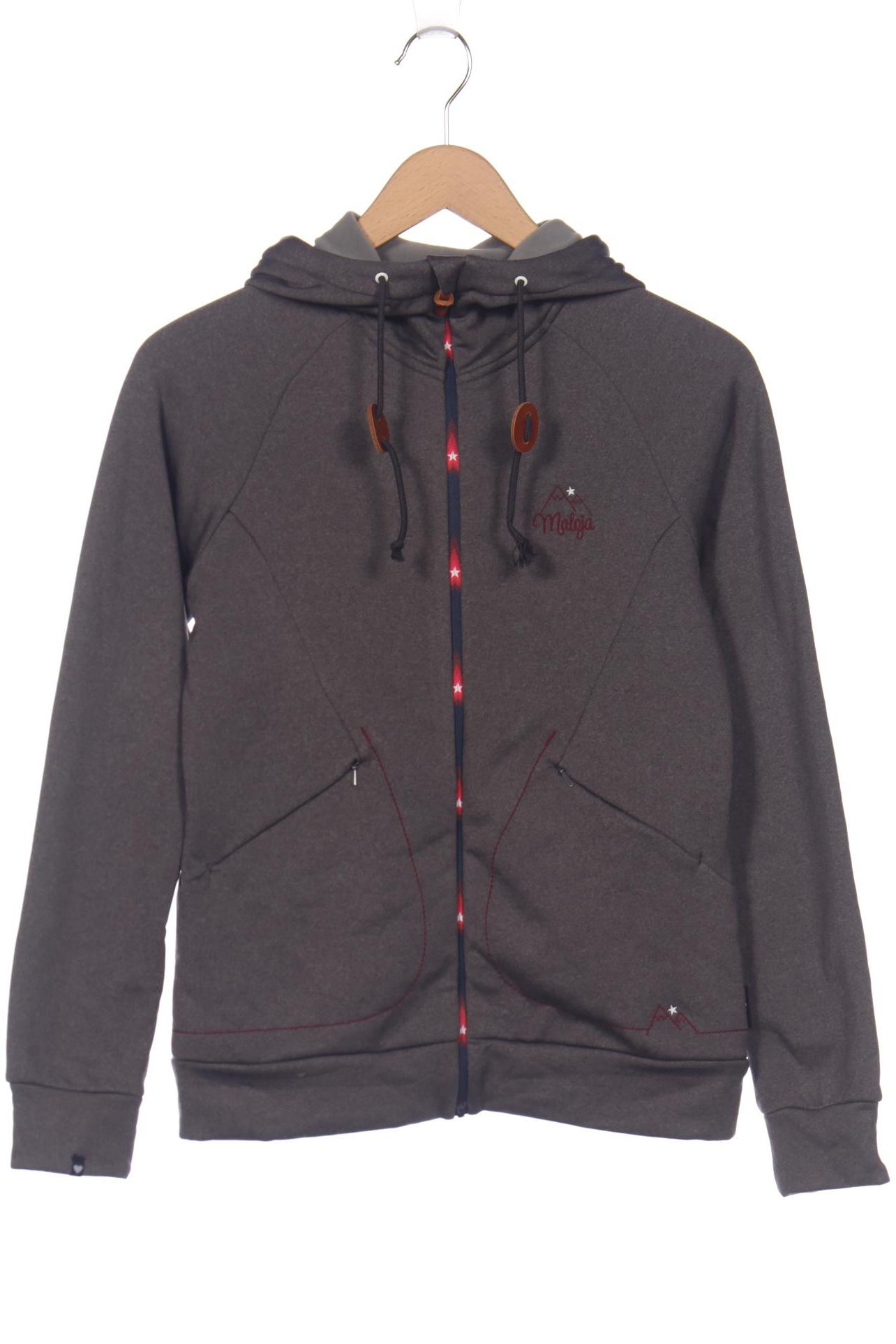 

Maloja Damen Kapuzenpullover, grau, Gr. 36