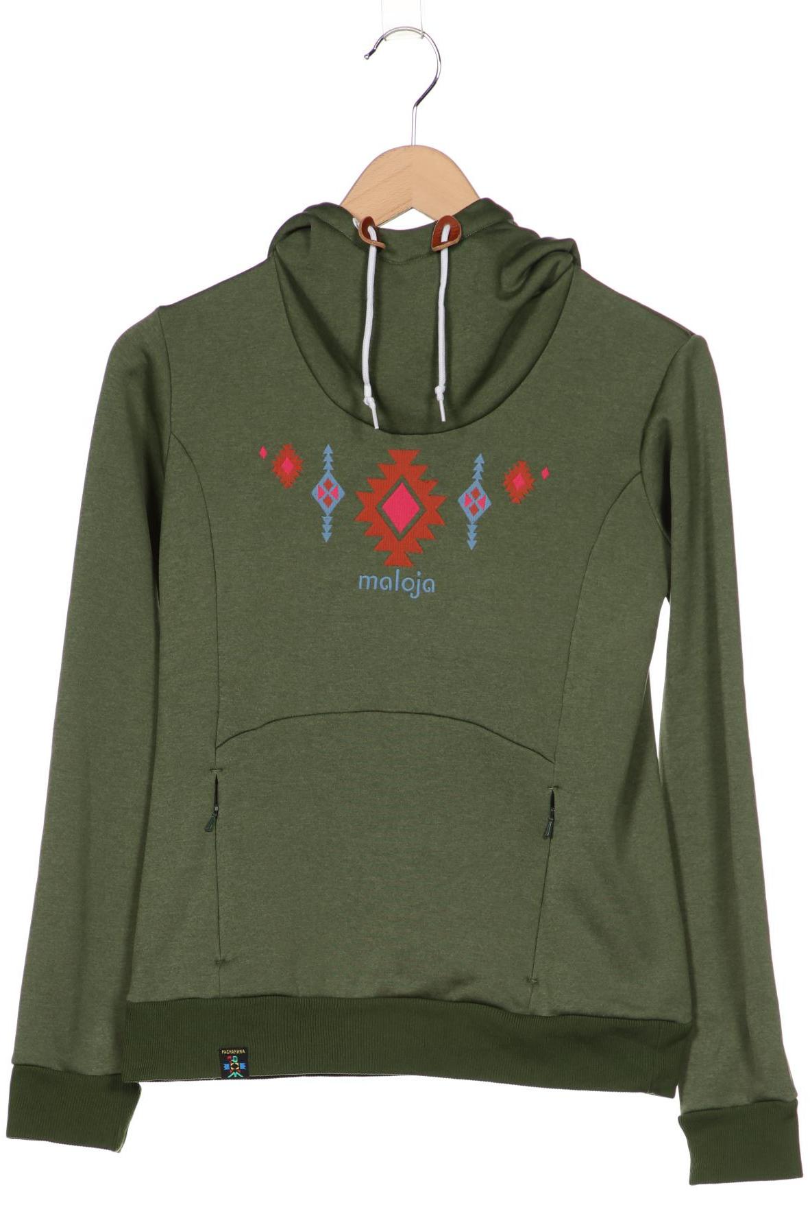 

Maloja Damen Kapuzenpullover, grün, Gr. 36