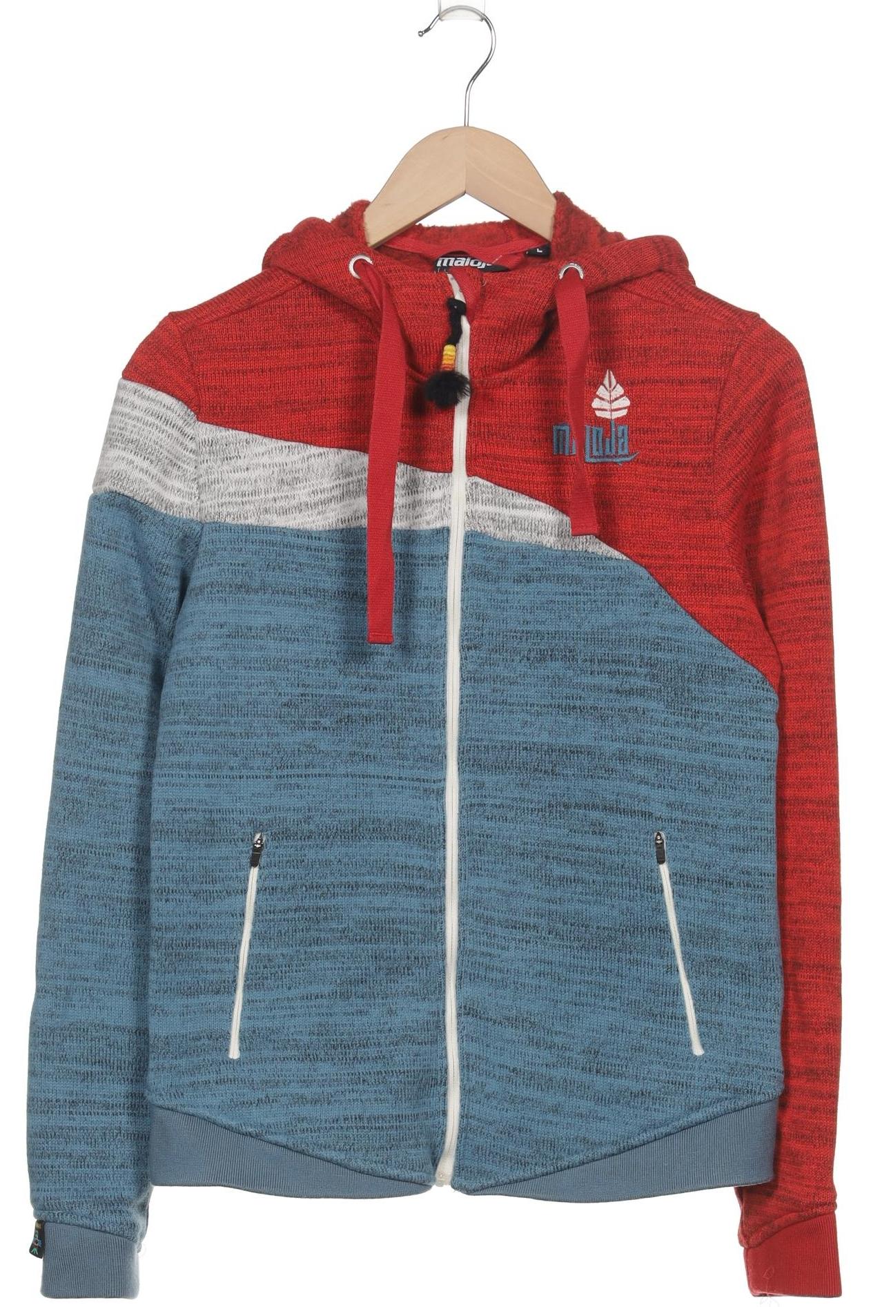 

Maloja Damen Kapuzenpullover, blau, Gr. 42