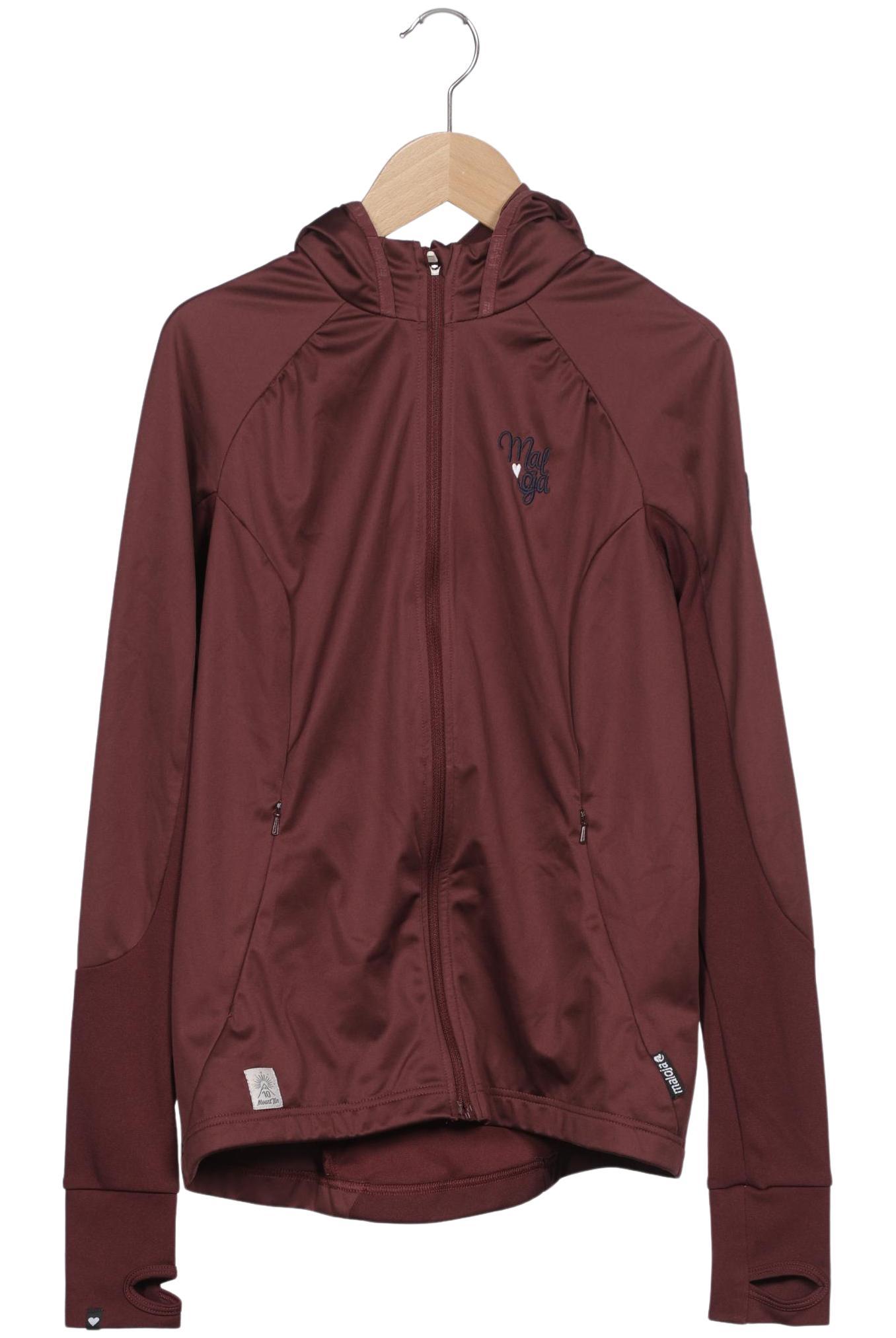 

Maloja Damen Kapuzenpullover, bordeaux, Gr. 36