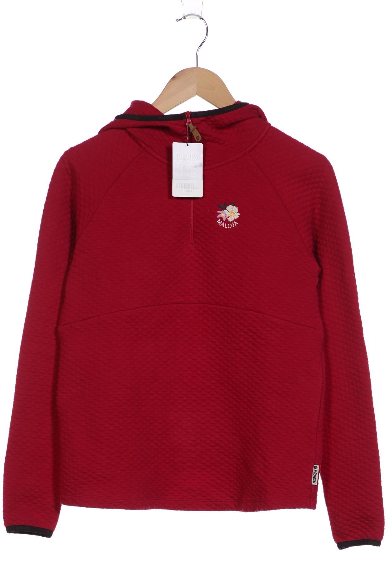 

Maloja Damen Kapuzenpullover, rot, Gr. 38